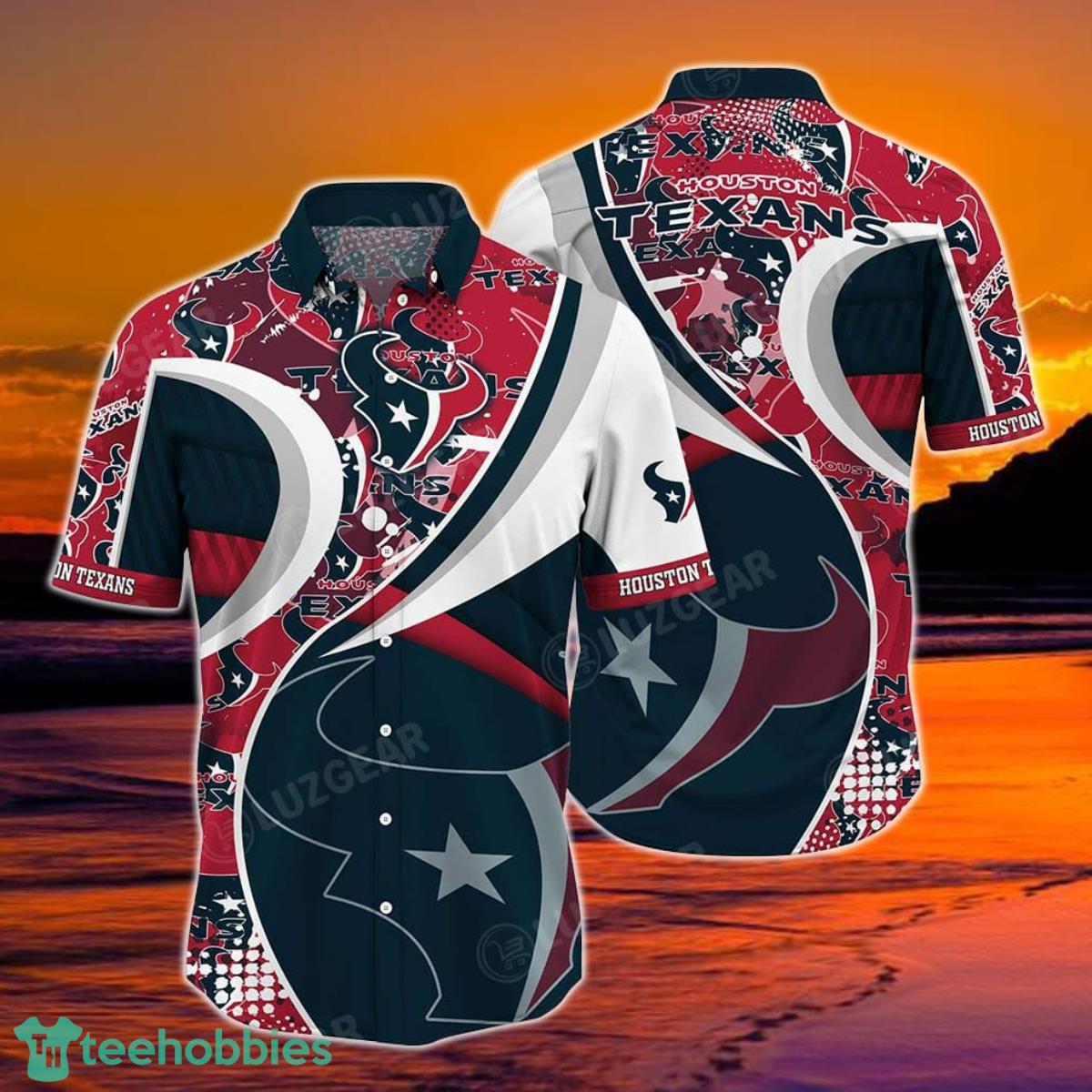 Houston Texans NFL Hawaiian Shirt 3D Trending Summer For Awesome Fans Product Photo 1