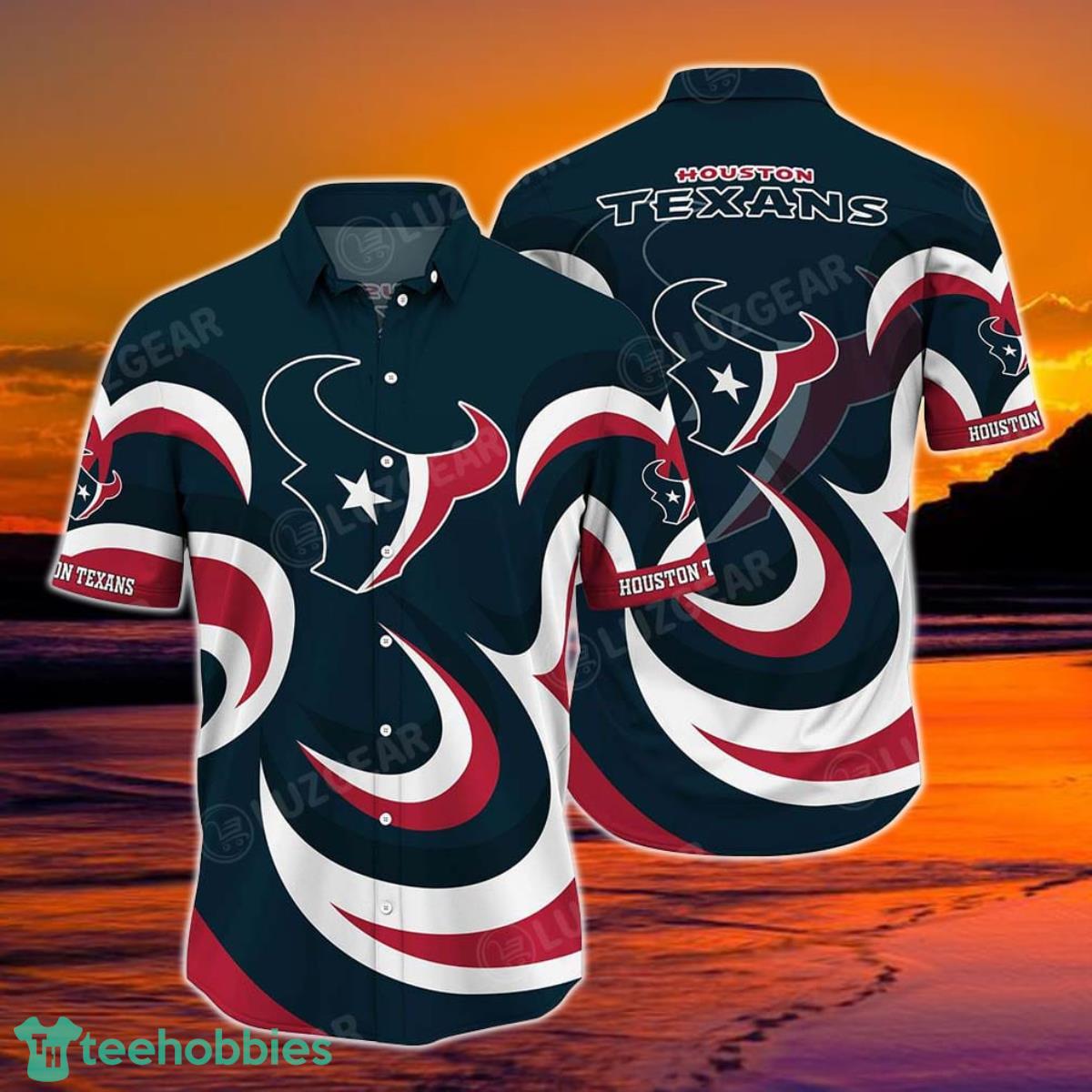 Houston Texans NFL Hawaiian Shirt Short Style Hot Trending Summer For Awesome Fans Product Photo 1