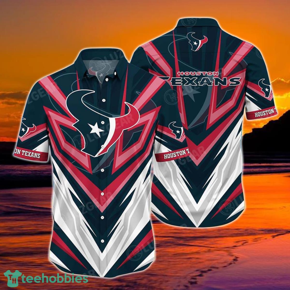 Houston Texans NFL Hawaiian Shirt Short Trending Summer For Awesome Fans Product Photo 1
