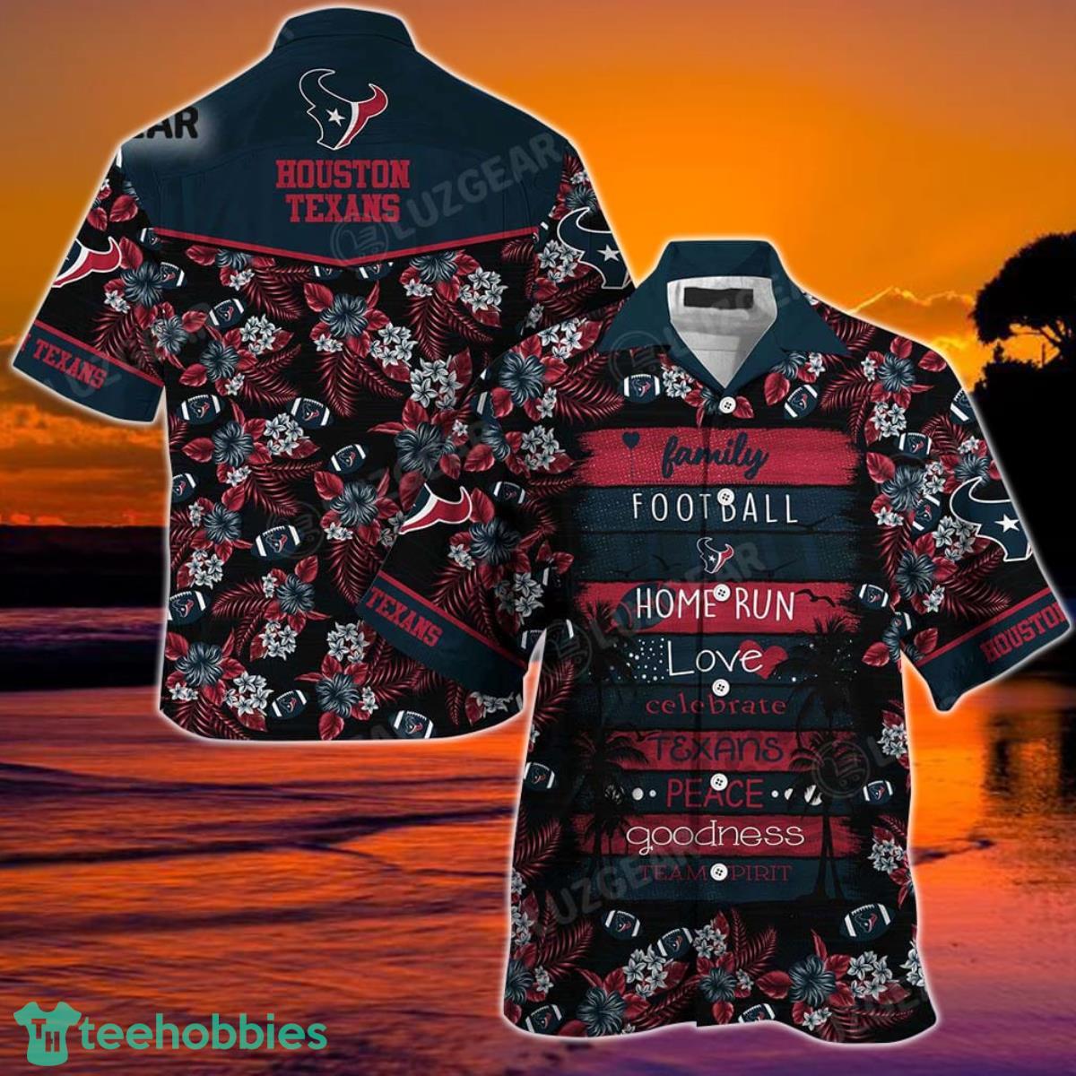 Houston Texans NFL Hawaiian Shirt This Summer New Gift For Family Football Product Photo 1