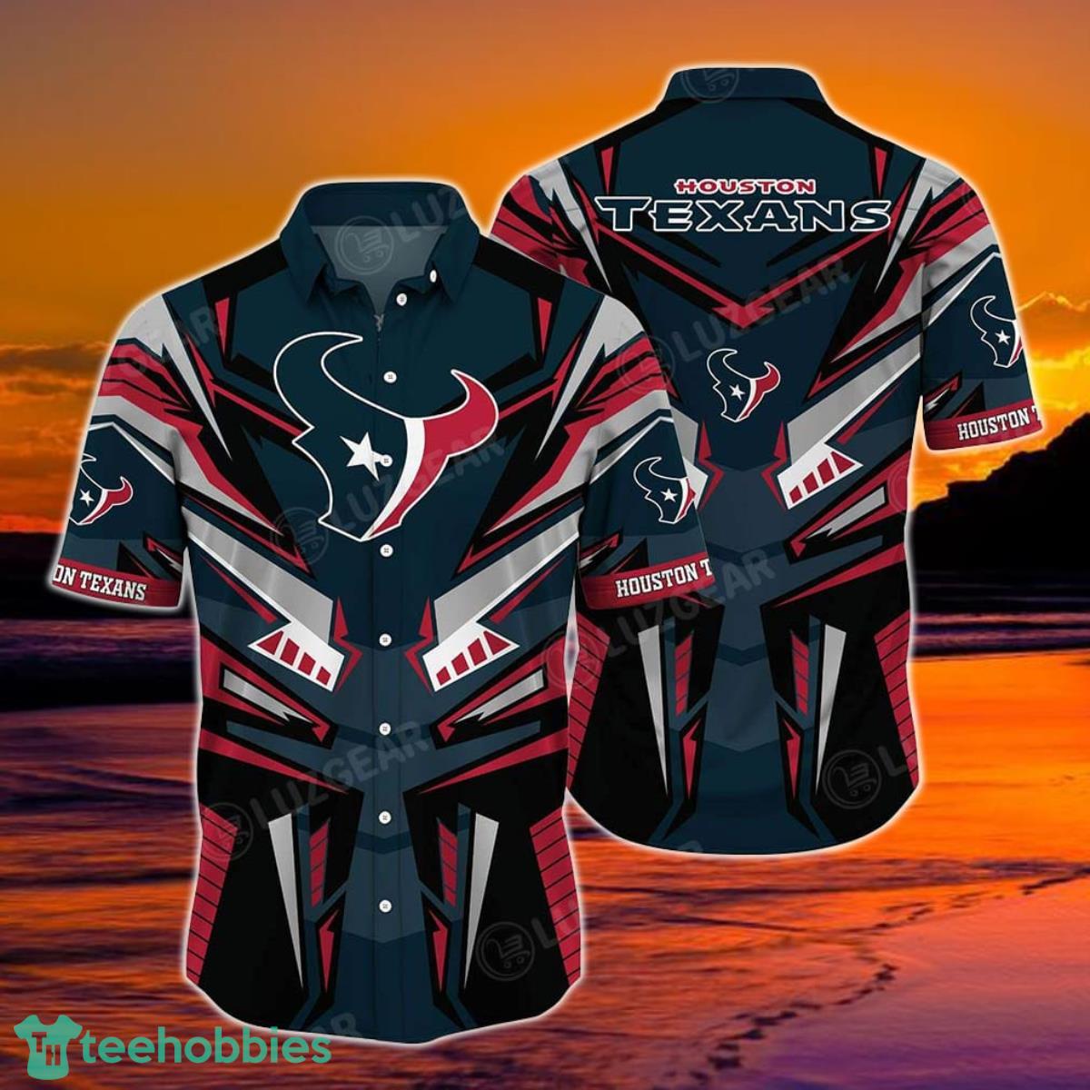 Houston Texans NFL Hawaiian Shirt Trending Summer For Awesome Fans Product Photo 1