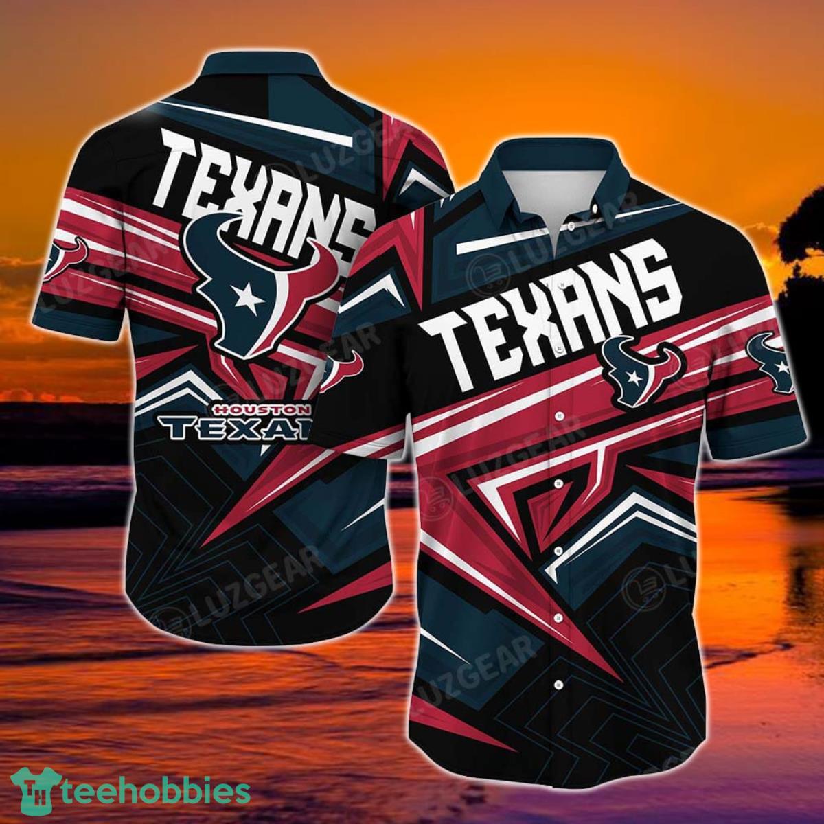 Houston Texans NFL Hawaiian Shirt, Trending Summer For Sports Fans Product Photo 1