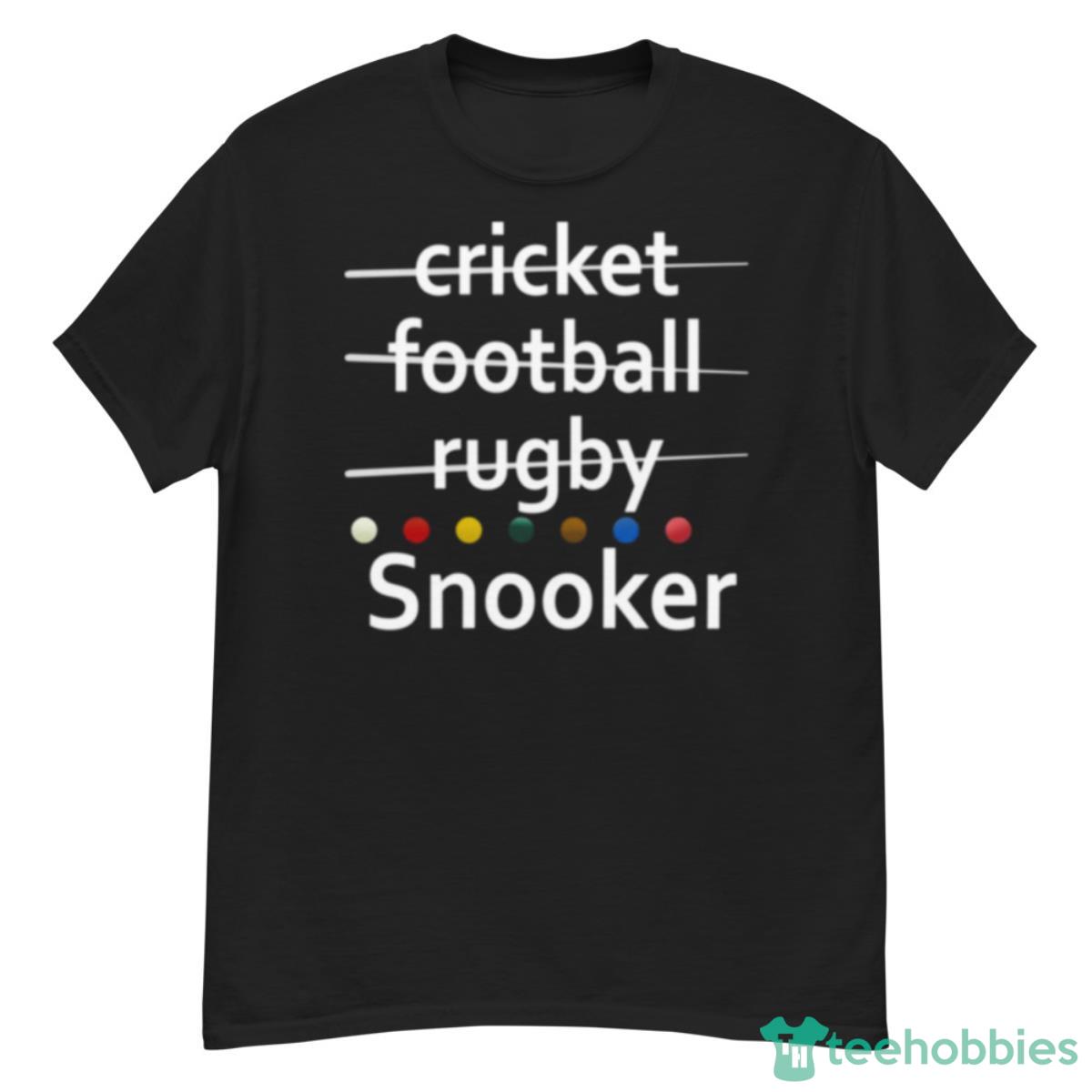 I Love Snooker Crossed Out Sports Shirt - G500 Men’s Classic T-Shirt