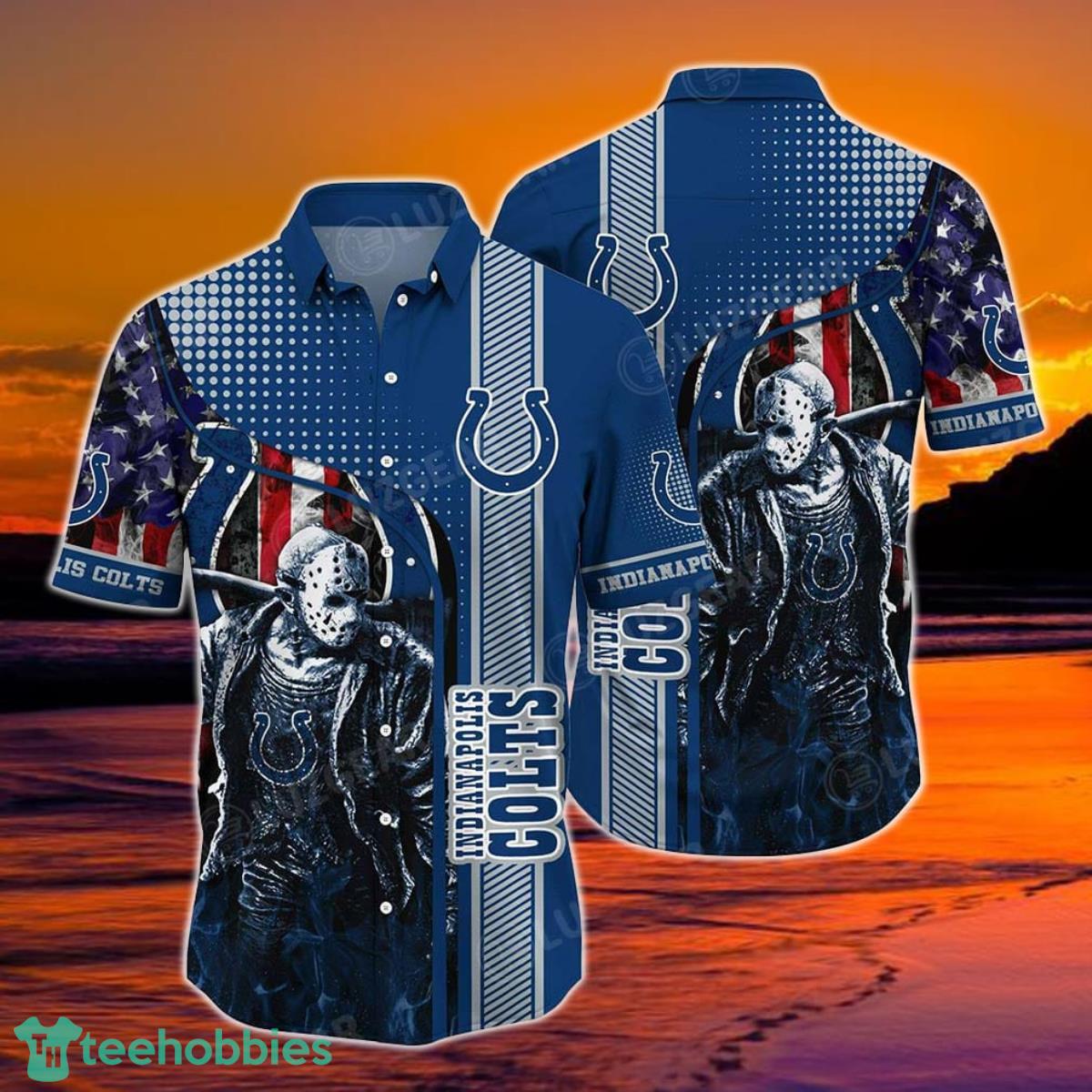 Indianapolis Colts NFL Hawaiian Shirt Gift Ideas Product Photo 1
