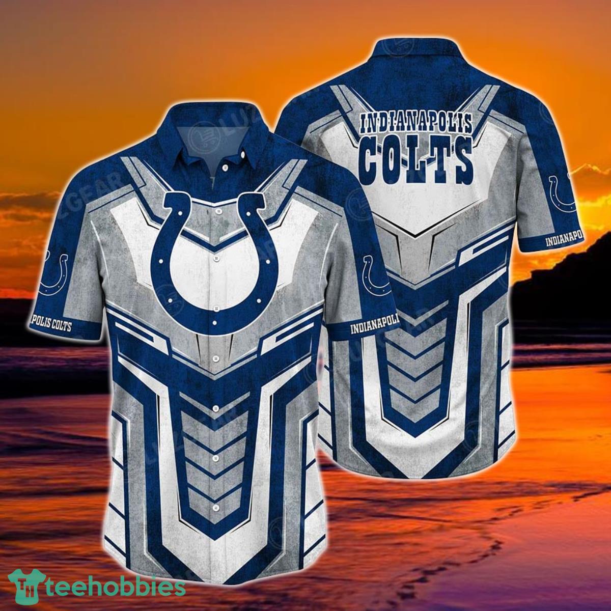 Indianapolis Colts NFL Hawaiian Shirt Short Style Hot Trending Summer For Awesome Fans Product Photo 1