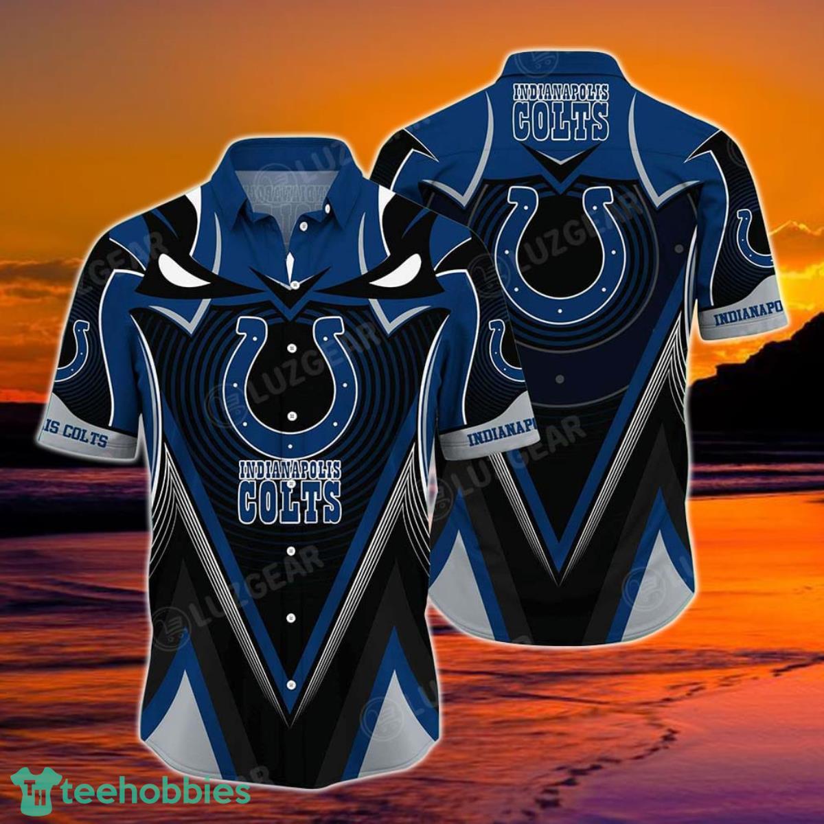 Indianapolis Colts NFL – Hawaiian Shirt Short Style New Hot Trending Summer Best Gift For Men Women Product Photo 1