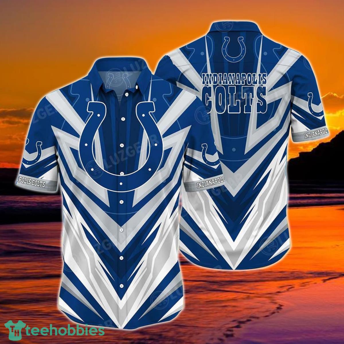 Indianapolis Colts NFL Hawaiian Shirt Summer For Awesome Product Photo 1