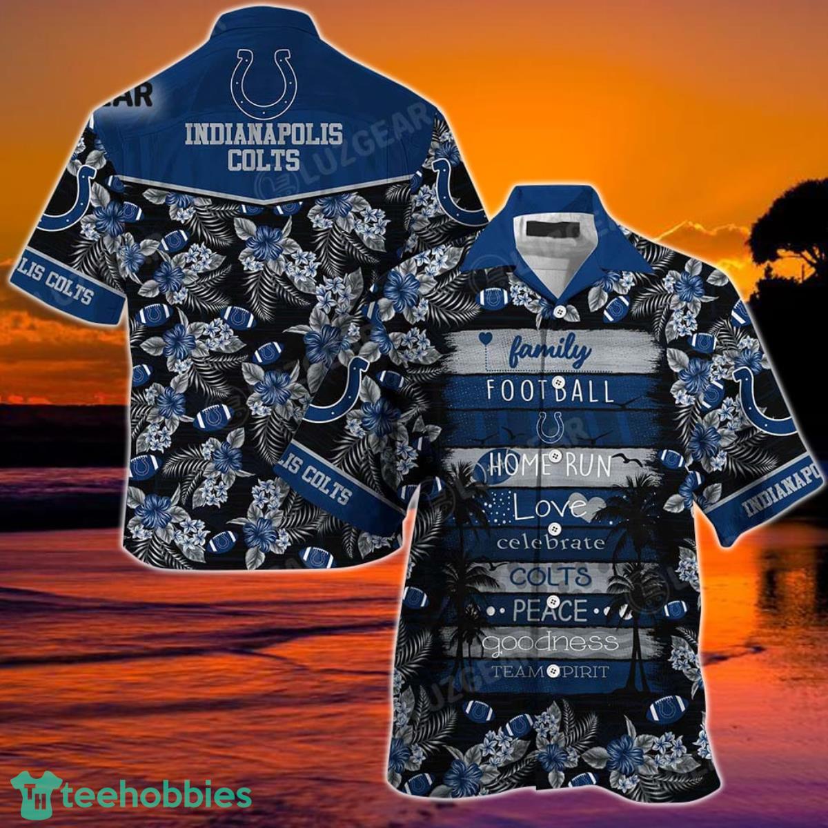 Indianapolis Colts NFL Hawaiian Shirt This Summer New Gift For Family Football Product Photo 1