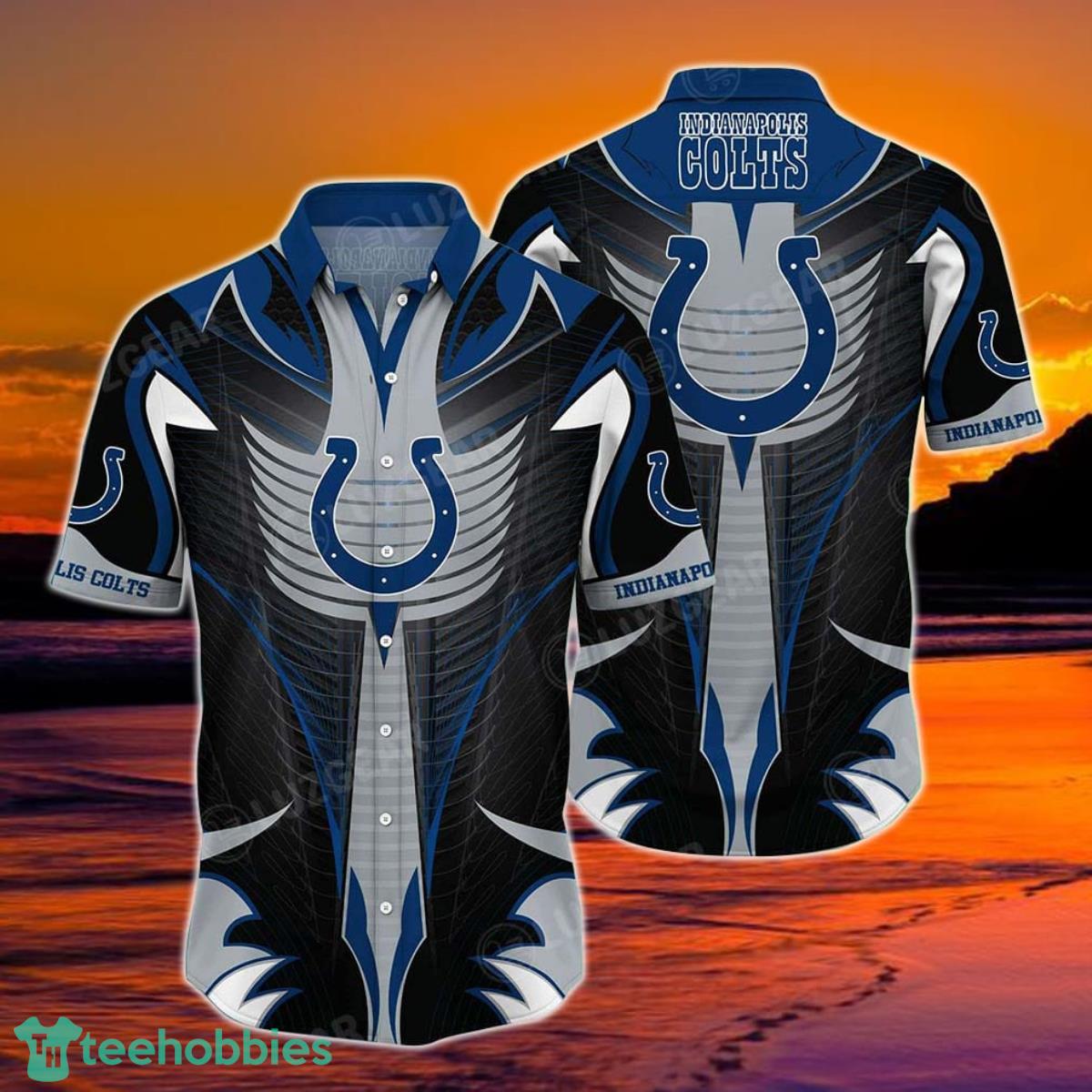 Indianapolis Colts NFL Hawaiian Shirt, Trending Beach Shirt Short Style For Awesome Fans Product Photo 1