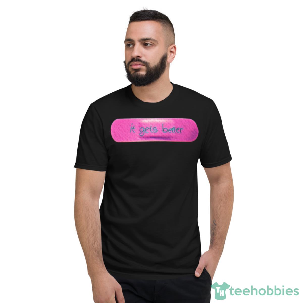 It Gets Better Pink Art Shirt - Short Sleeve T-Shirt