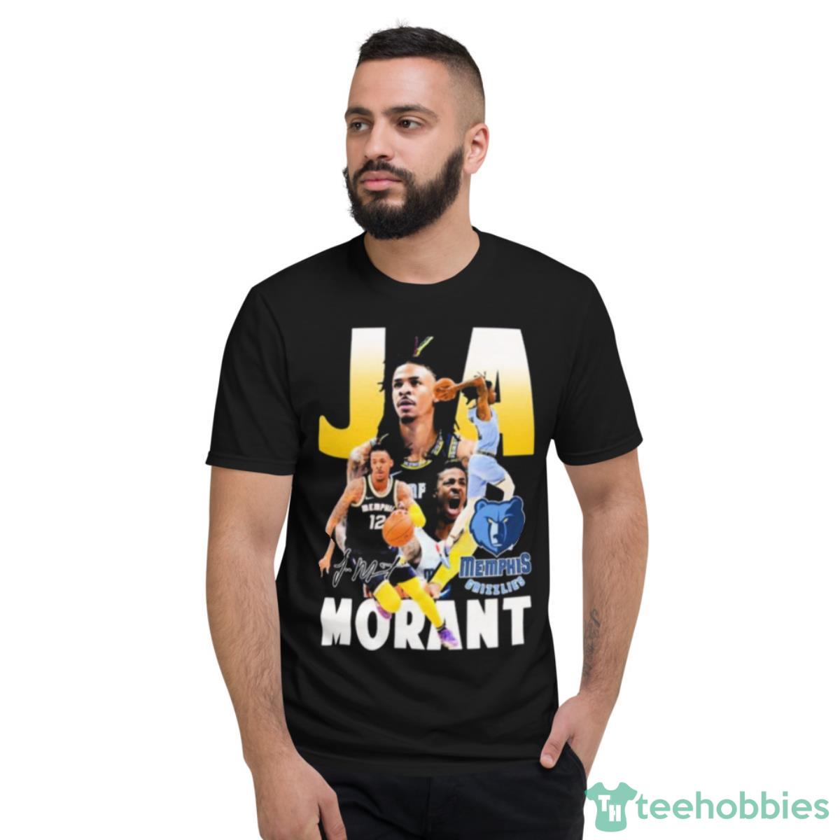 Ja Memphis Grizzlies Morant Signature Shirt - Short Sleeve T-Shirt