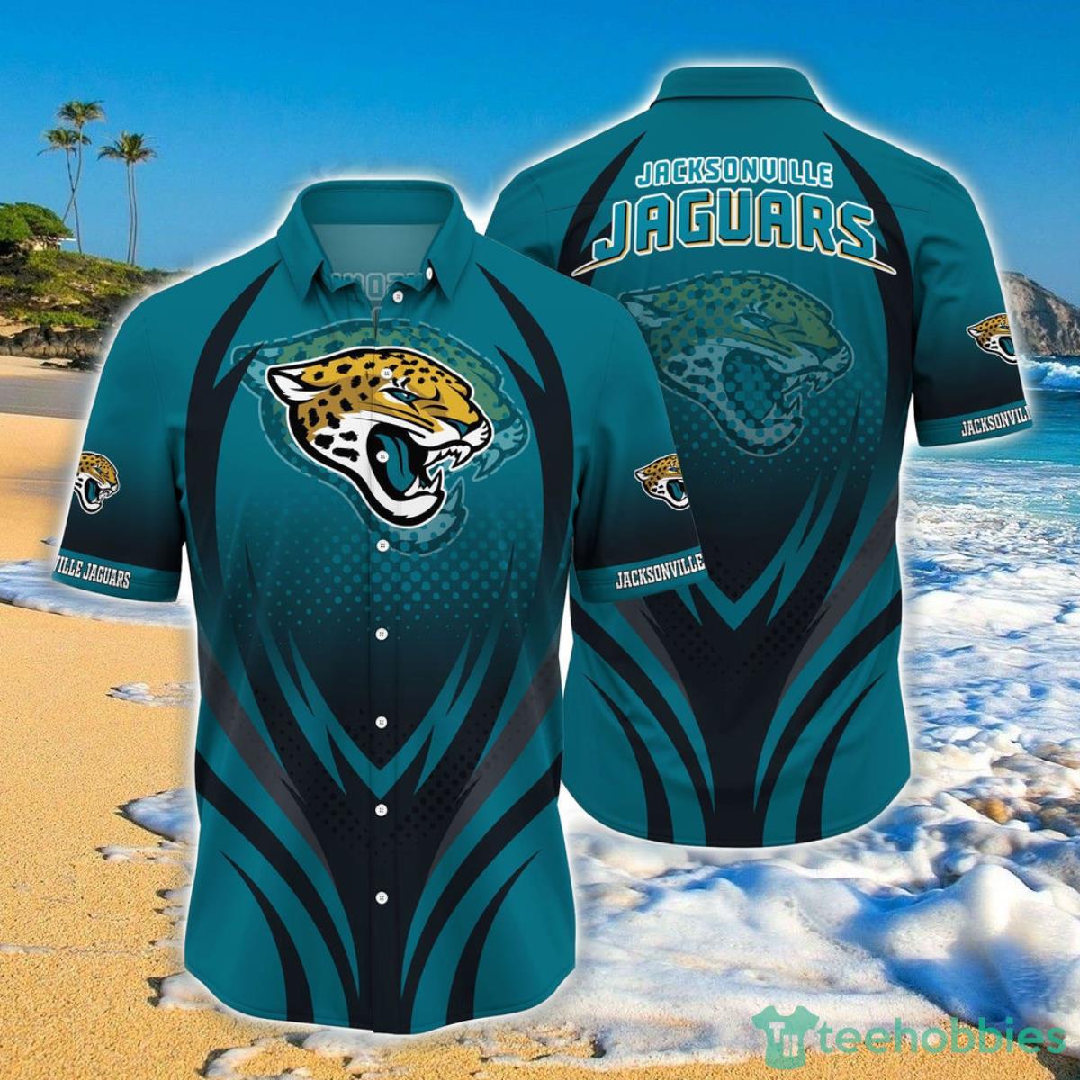 Jacksonville Jaguars Hawaiian Shirt Shirt 3D Print NFL Gift For Fan Product Photo 1