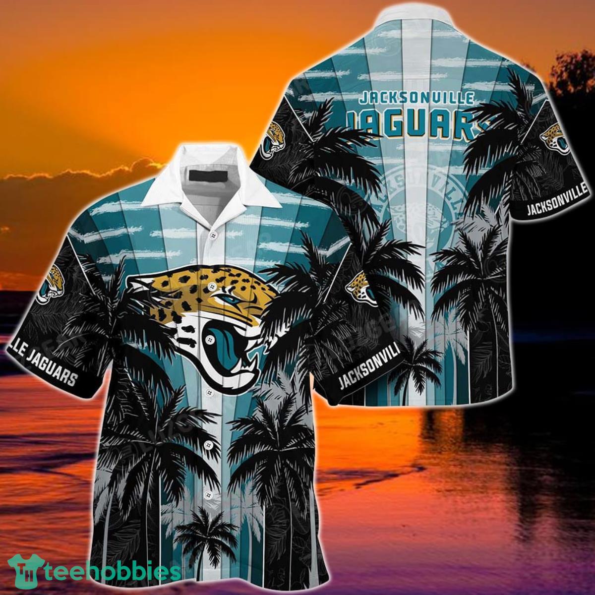 Jacksonville Jaguars NFL Football Hawaiian Shirt, Trending Beach Shirt Style For Big Fans Product Photo 1