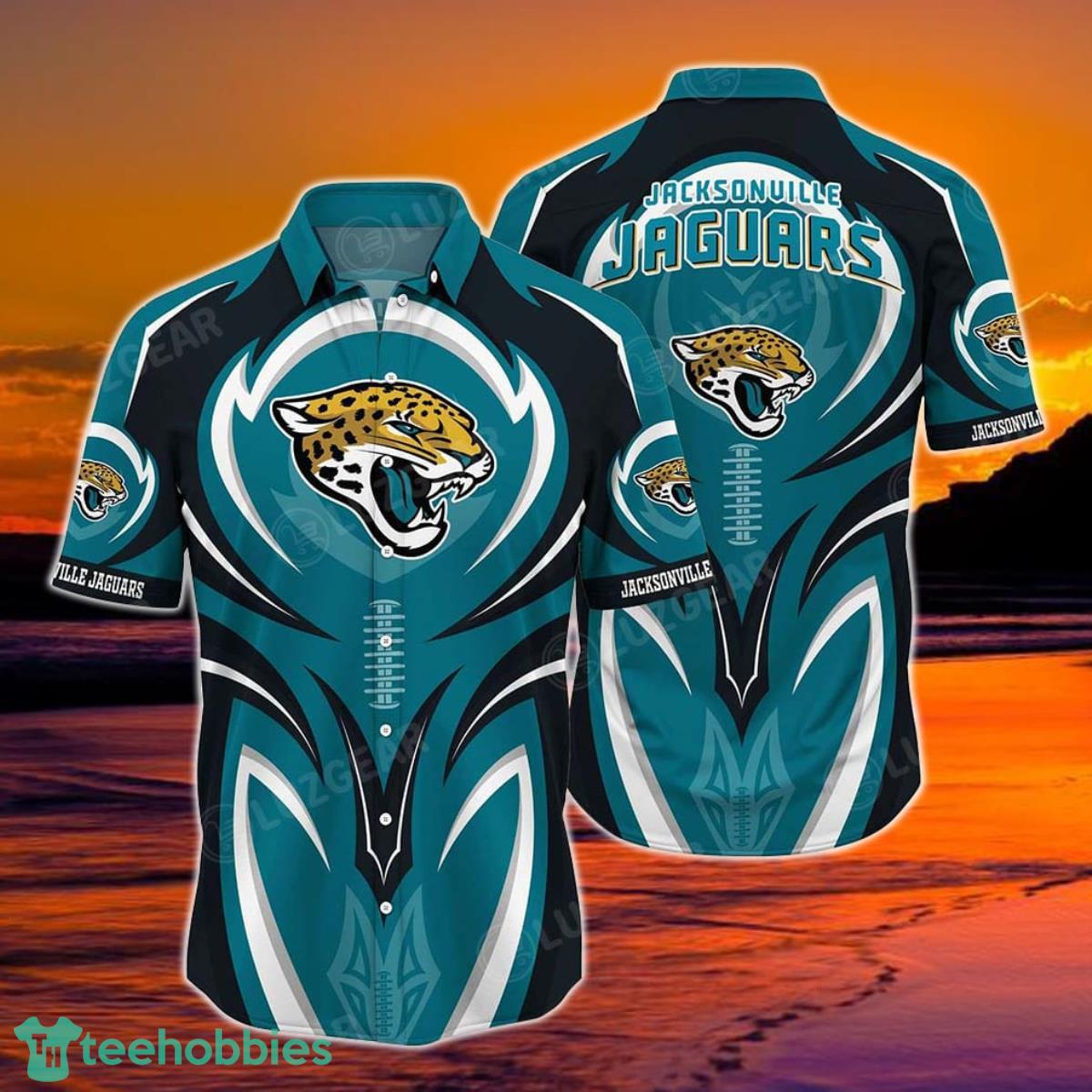 Jacksonville Jaguars NFL Hawaiian Shirt 3D Printed Trending Summer For Awesome Fans Product Photo 1