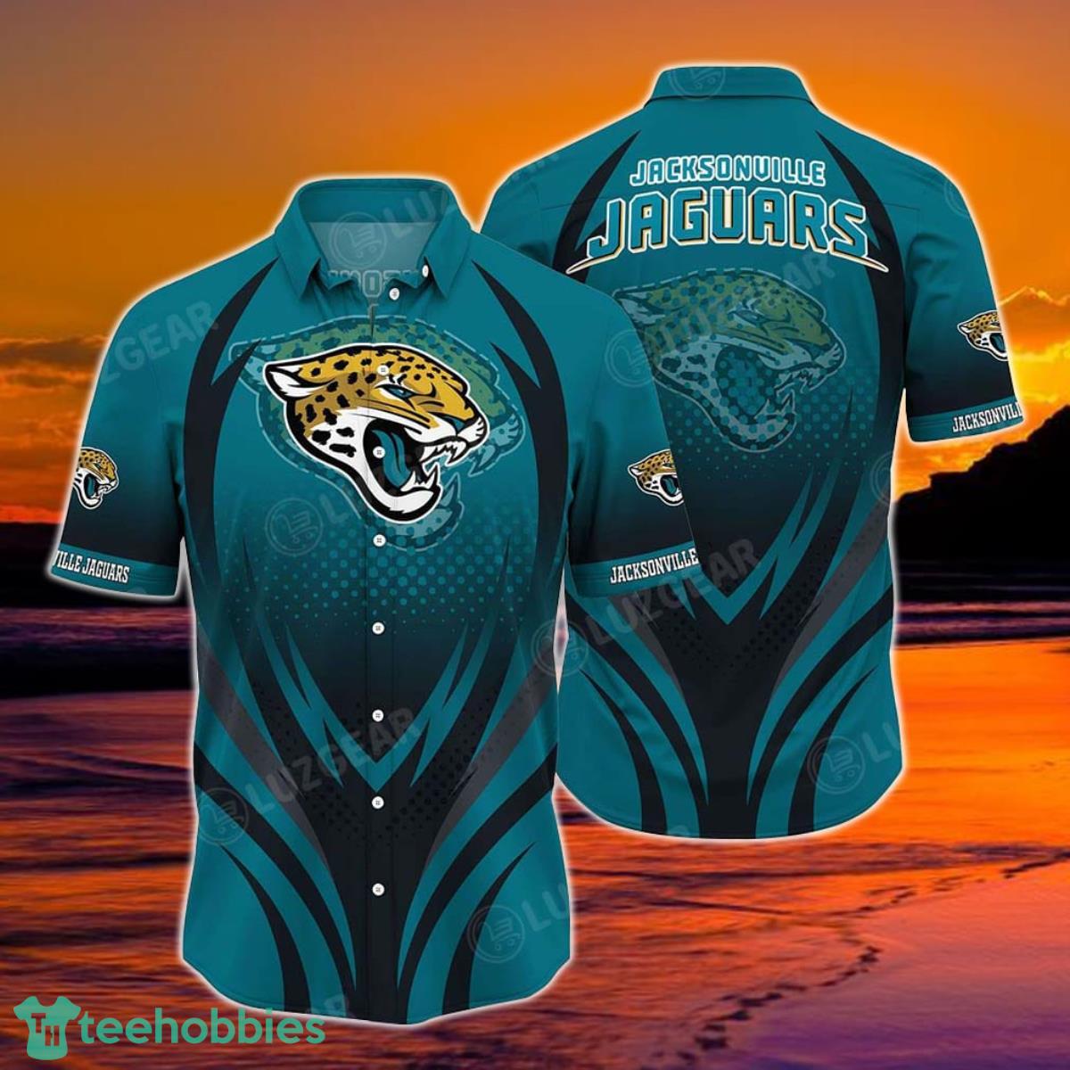 Jacksonville Jaguars NFL Hawaiian Shirt 3D Summer For Awesome Fans VeE Product Photo 1