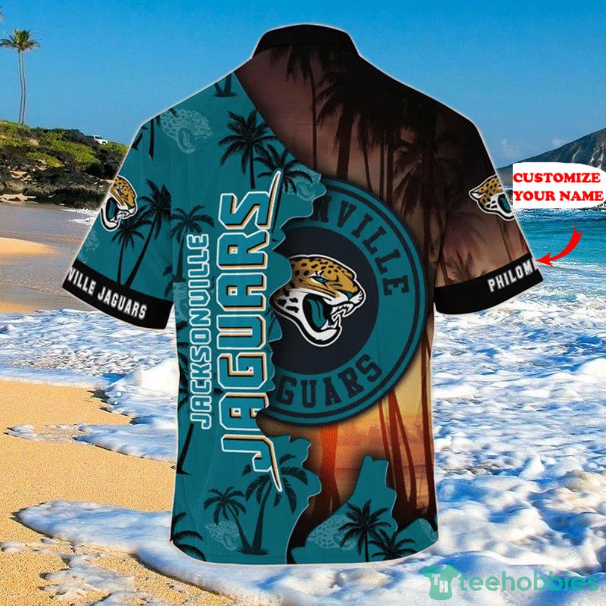 Jacksonville Jaguars NFL Football Custom Name Hawaiian Shirt Special Gift  For Loyal Fans