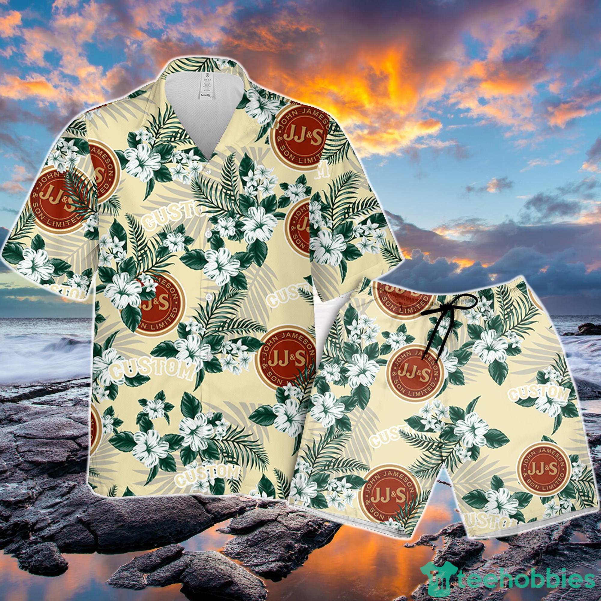 Jameson Hawaiian Shirt Flowers Pattern Personalized Gift Men And Women Product Photo 1