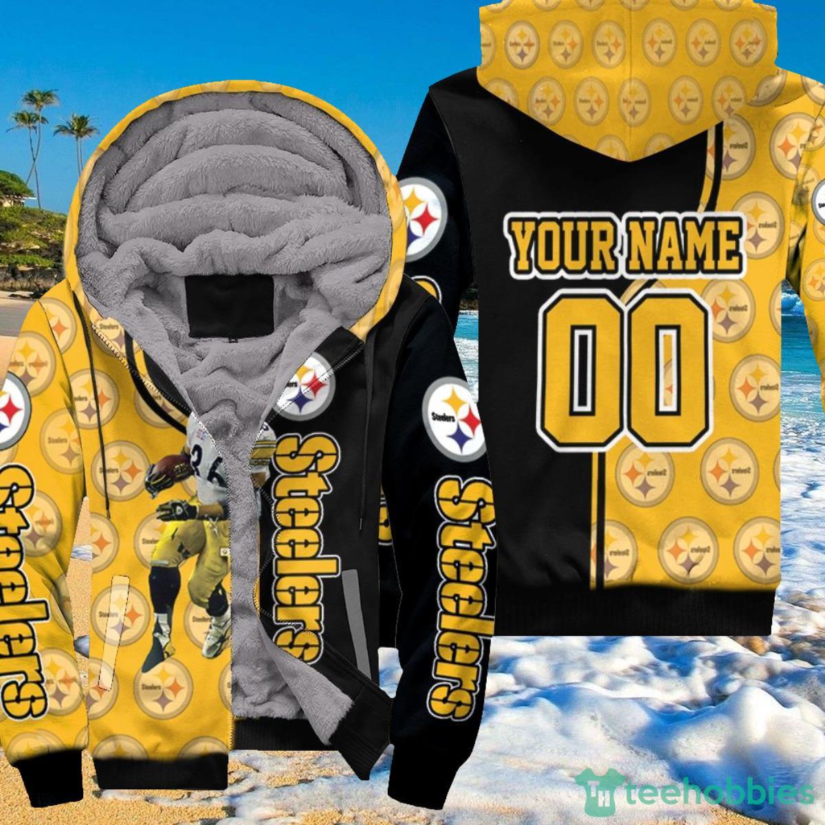 Jerome Bettis Pittsburgh Steelers NFL Personalized Hoodie 3D Product Photo 1