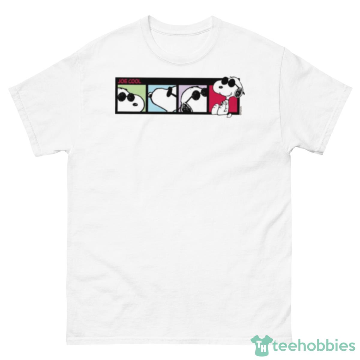 Joe Cool Photo Reel Peanuts Shirt - 500 Men’s Classic Tee Gildan