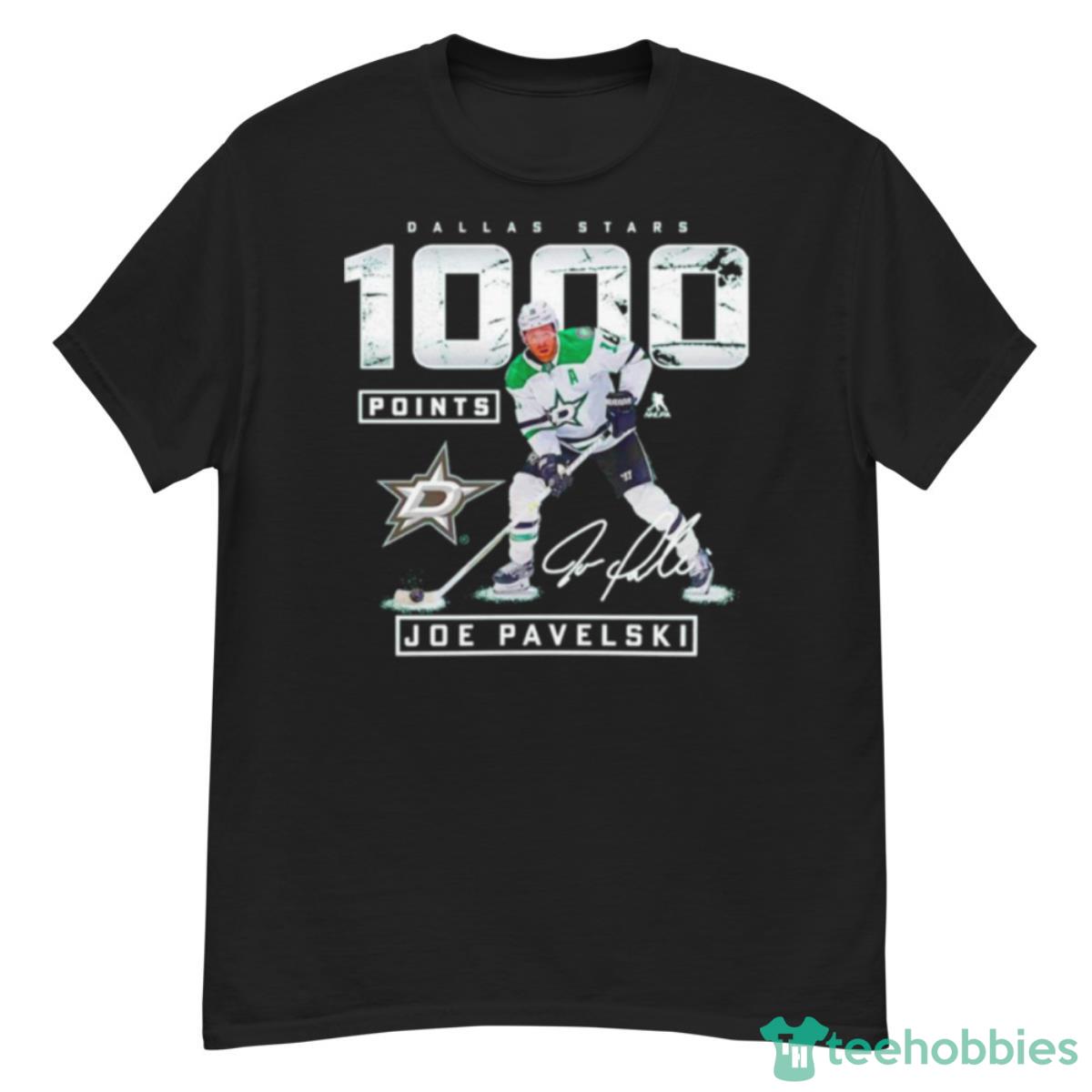 Joe Pavelski Dallas Stars 1000 Career Points Signature Shirt - G500 Men’s Classic T-Shirt