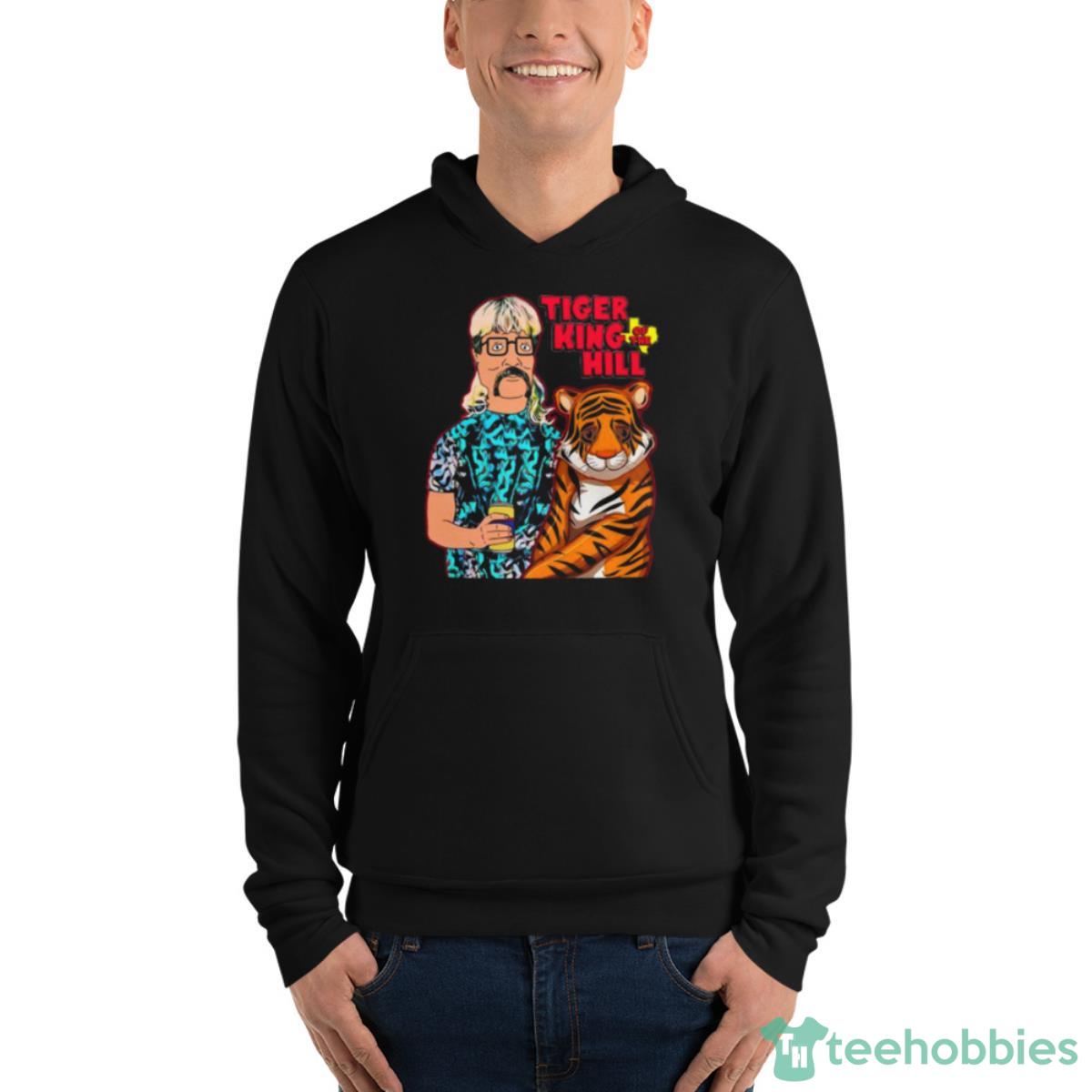 Joe Tiger King Hank Hill Tiger King Of The Hill Texas Shirt - Unisex Fleece Pullover Hoodie Joe Tiger King Hank Hill Tiger King Of The Hill Texas Shirt - Unisex Fleece Pullover Hoodie