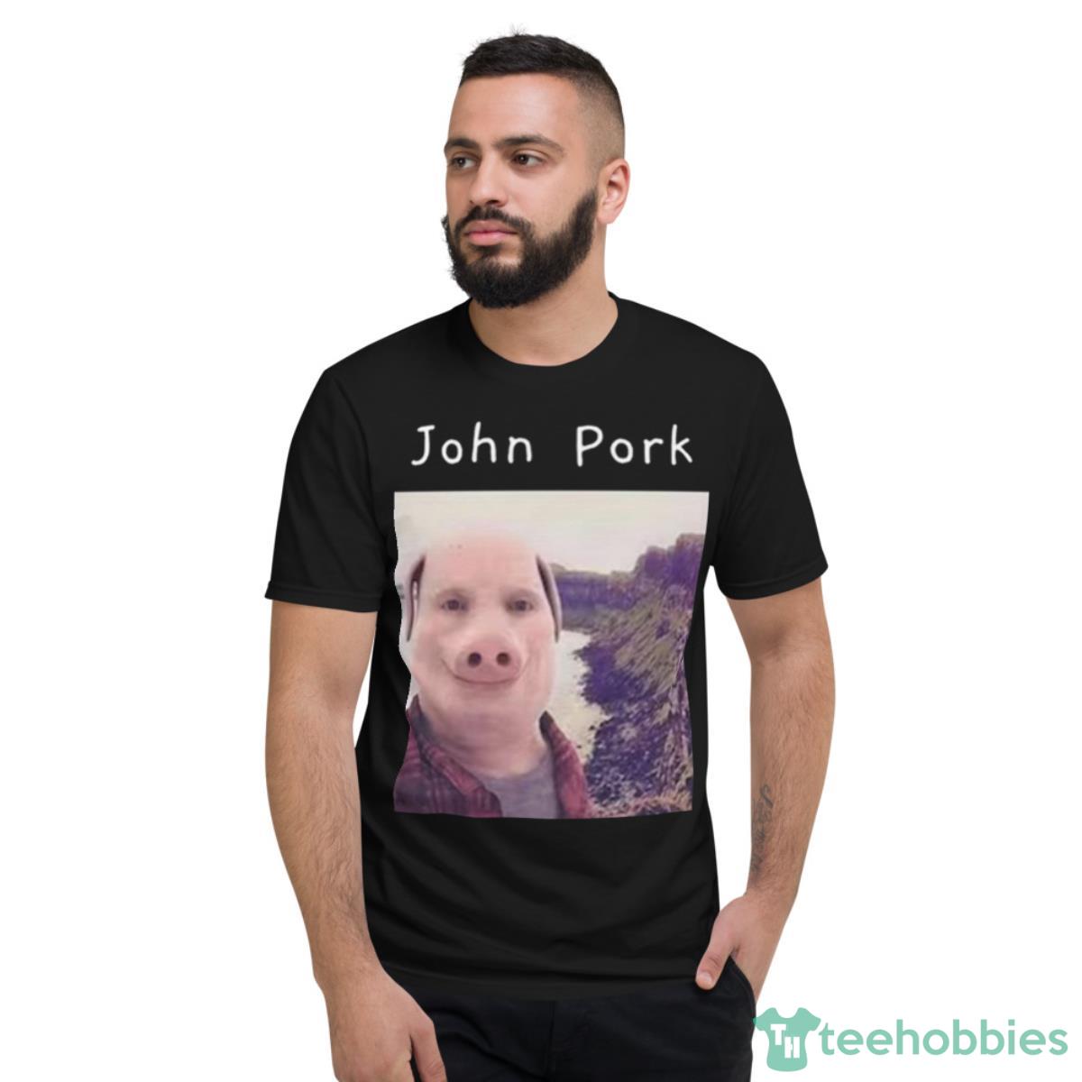 John Pork Graphic Rest In Peace Shirt - Short Sleeve T-Shirt