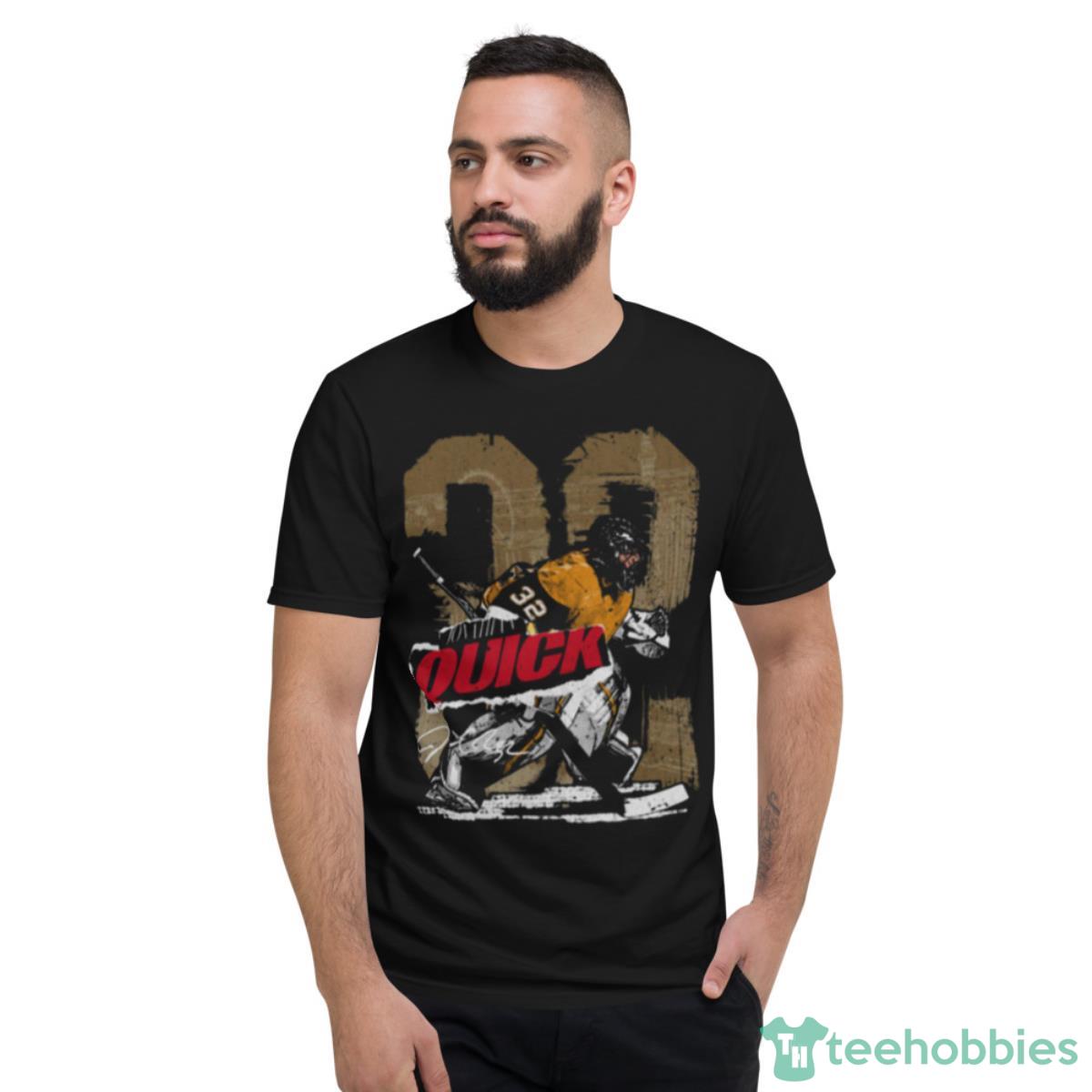 Jonathan Quick Vegas Golden Knights Rough Signature Shirt - Short Sleeve T-Shirt