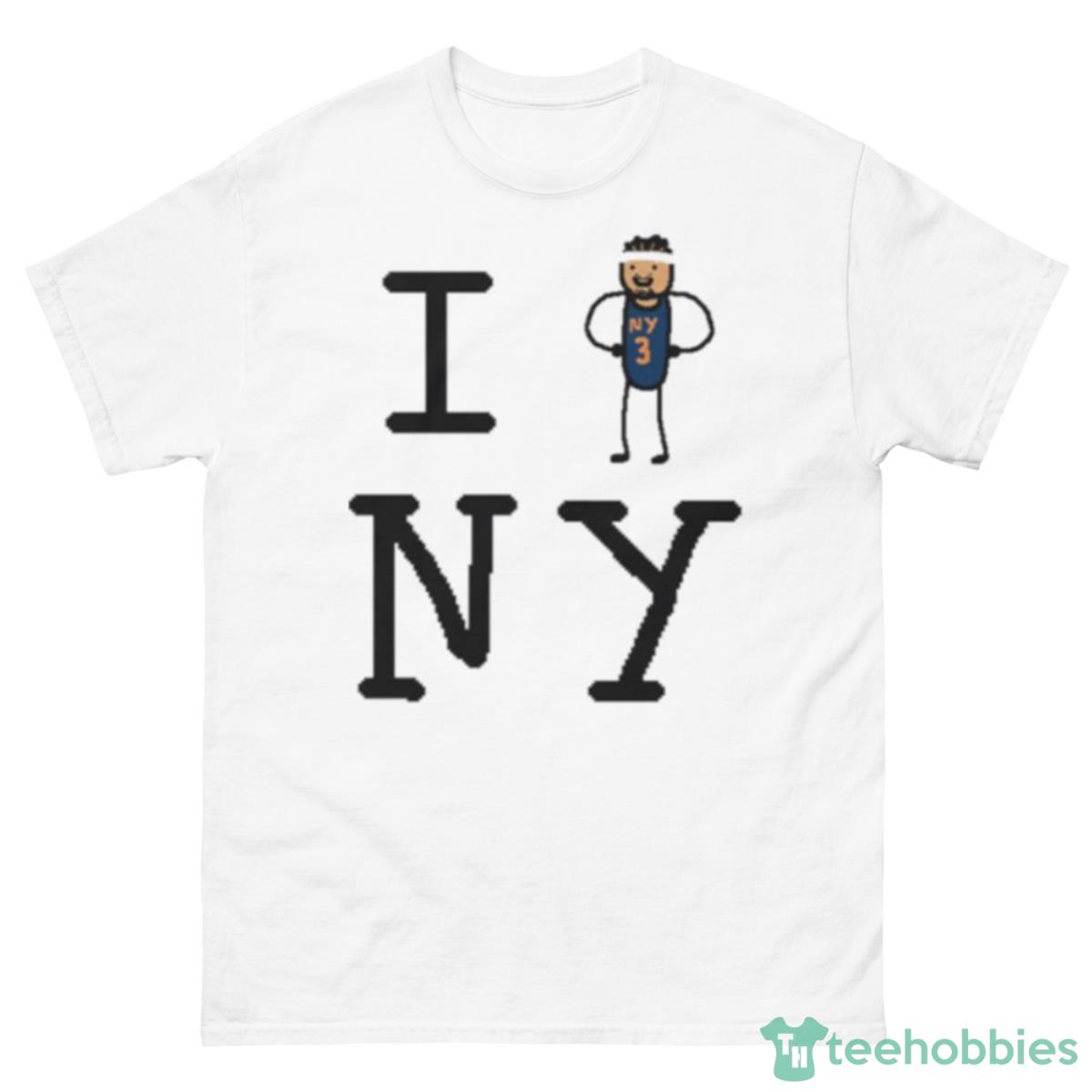 Josh Hart New York Knicks I Hart NY Shirt - 500 Men’s Classic Tee Gildan