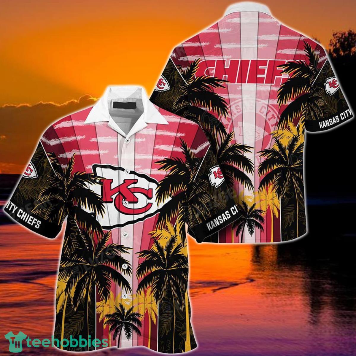 Kansas City Chiefs NFL Football Hawaiian Shirt, Trending Beach Shirt Style For Big Fans Product Photo 1