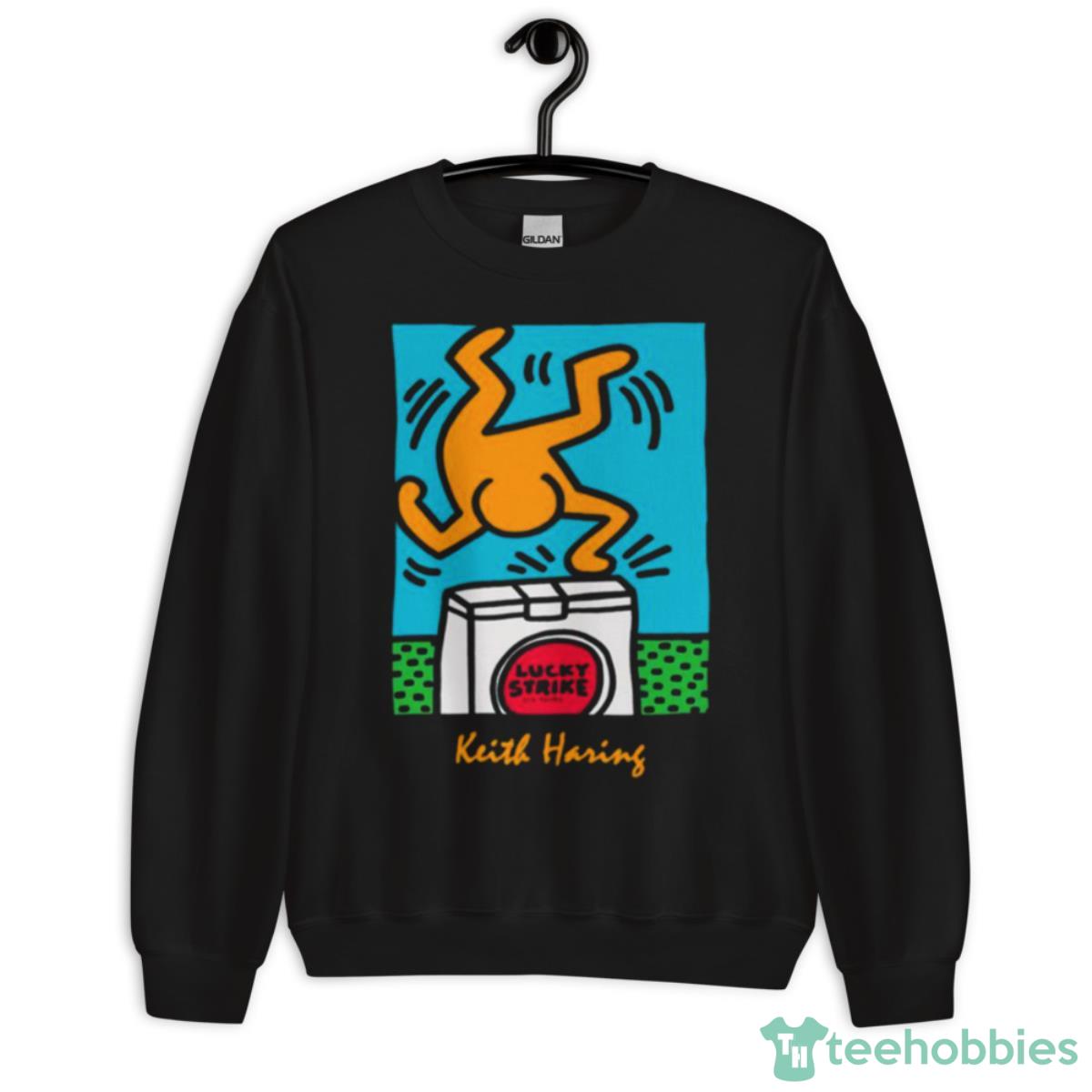 Keith Lucky Strike Smoke Shirt - Unisex Crewneck Sweatshirt
