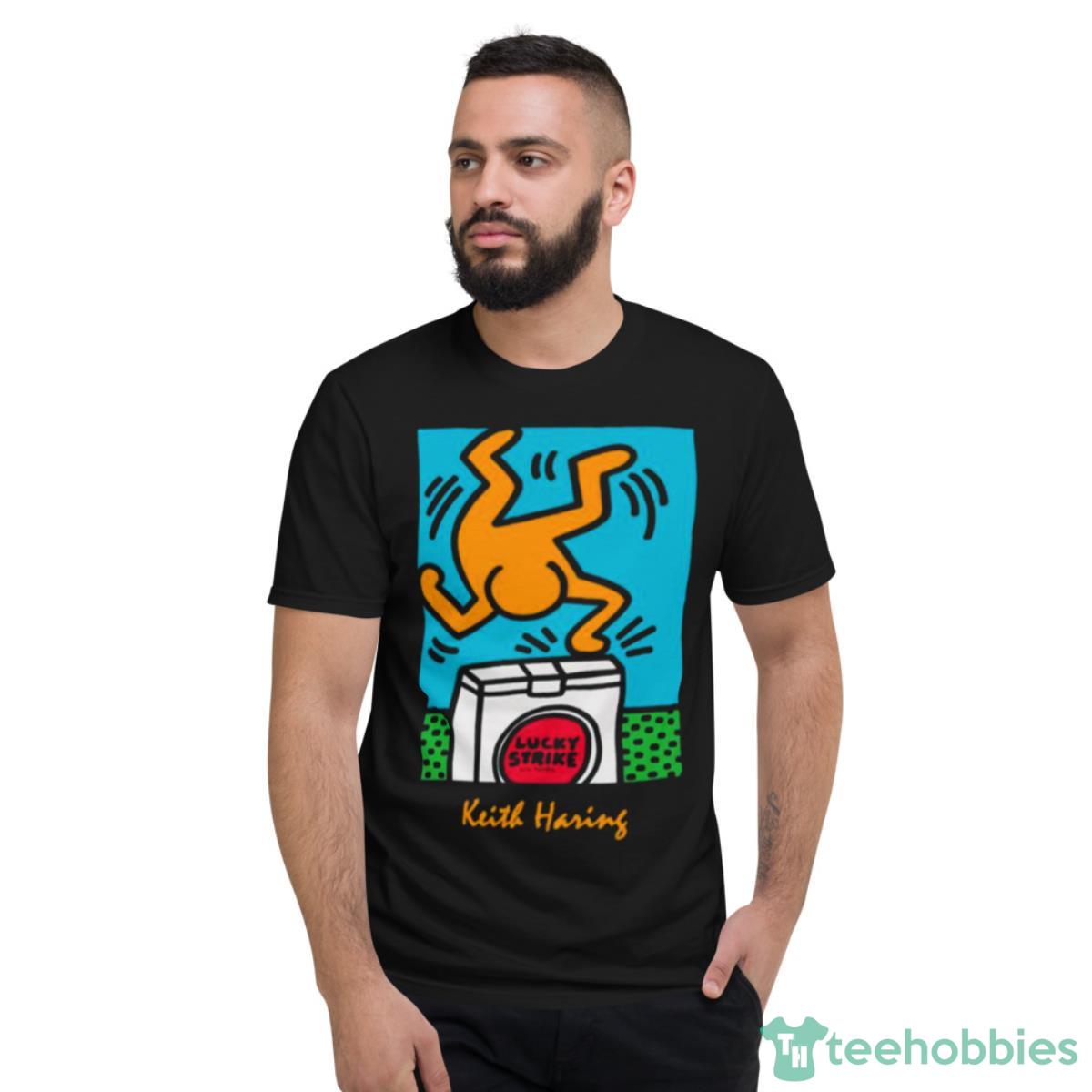 Keith Lucky Strike Smoke Shirt - Short Sleeve T-Shirt