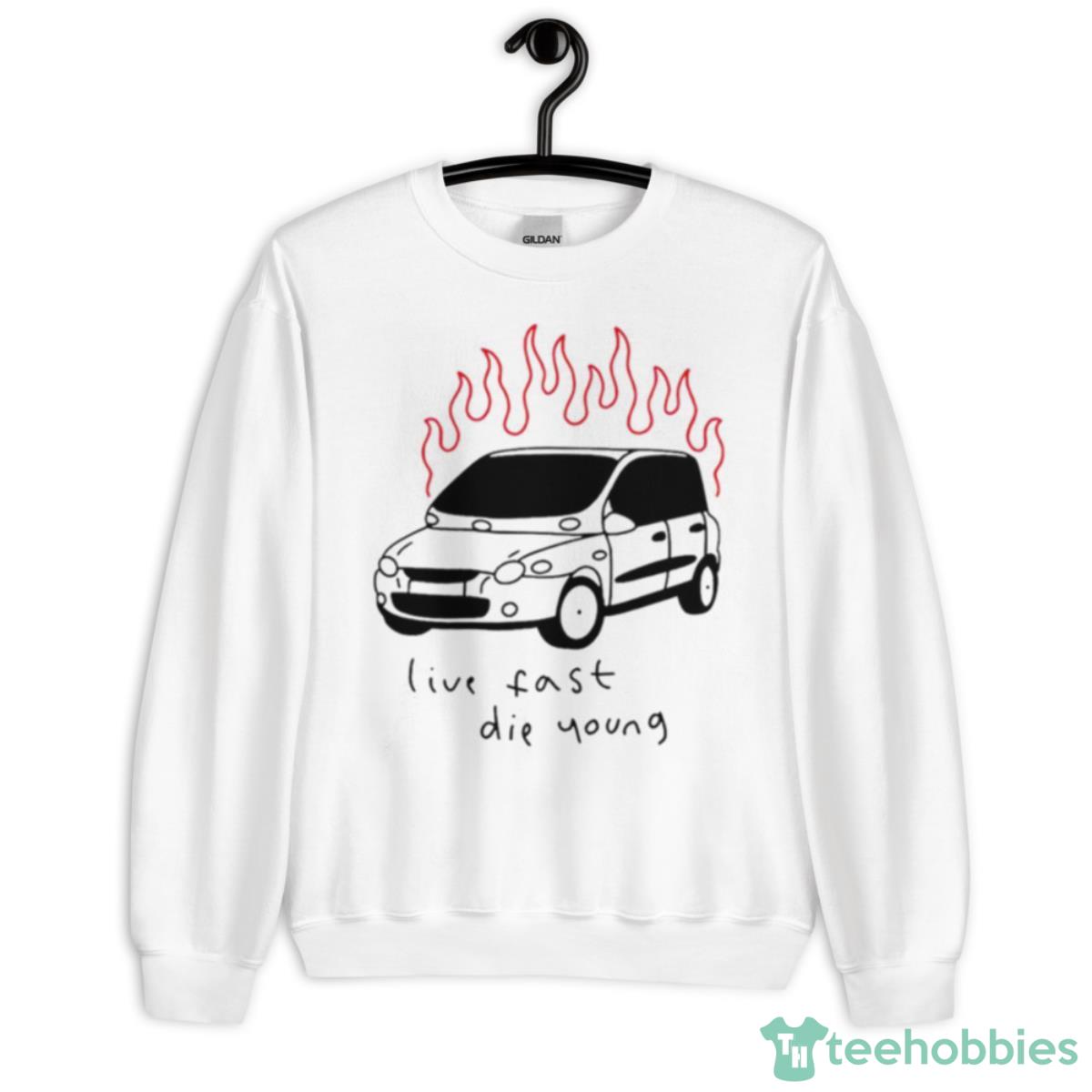 Live Fast Die Young Shirt - Unisex Heavy Blend Crewneck Sweatshirt