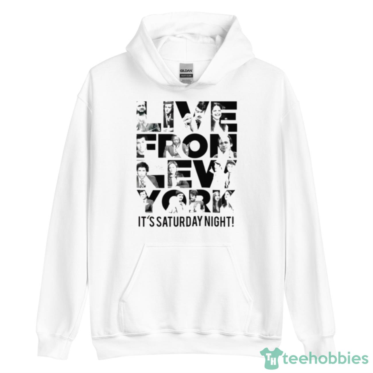 Live From New York’ Saturday Night Live Shirt - Unisex Heavy Blend Hooded Sweatshirt