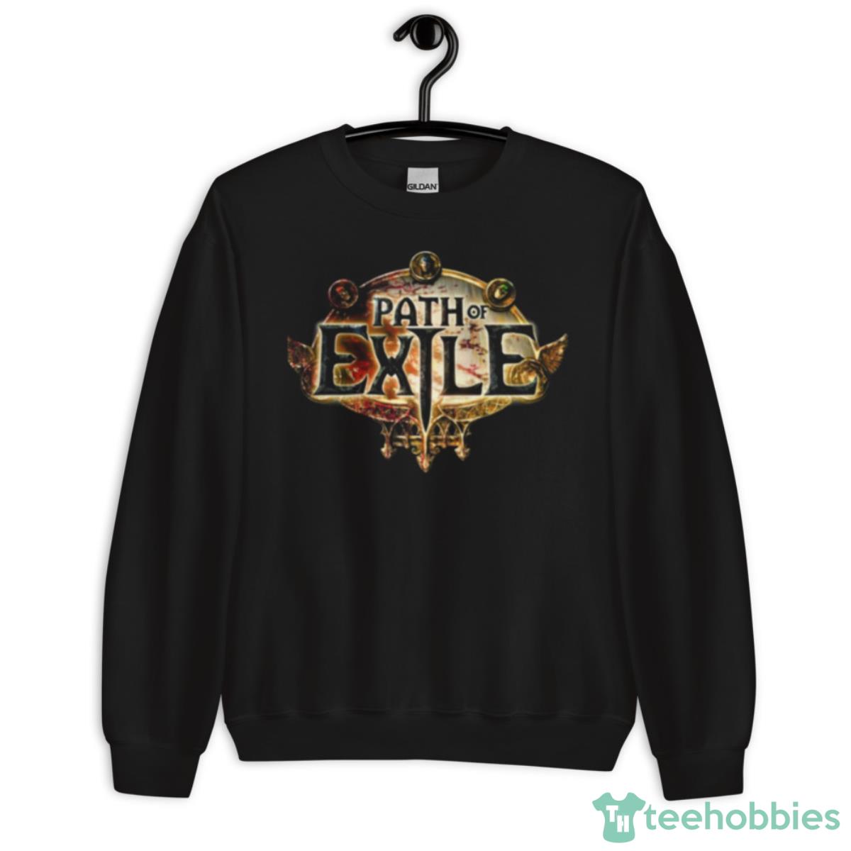 Logo Art Path Of Exile Shirt - Unisex Crewneck Sweatshirt