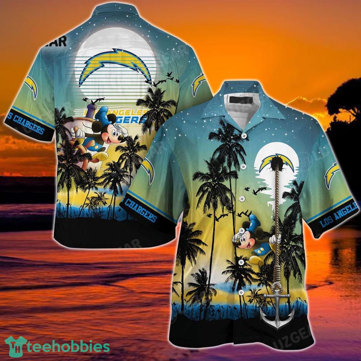 Los Angeles Chargers NFL Football Hawaiian Shirt This Summer Gift For Men Women Product Photo 1