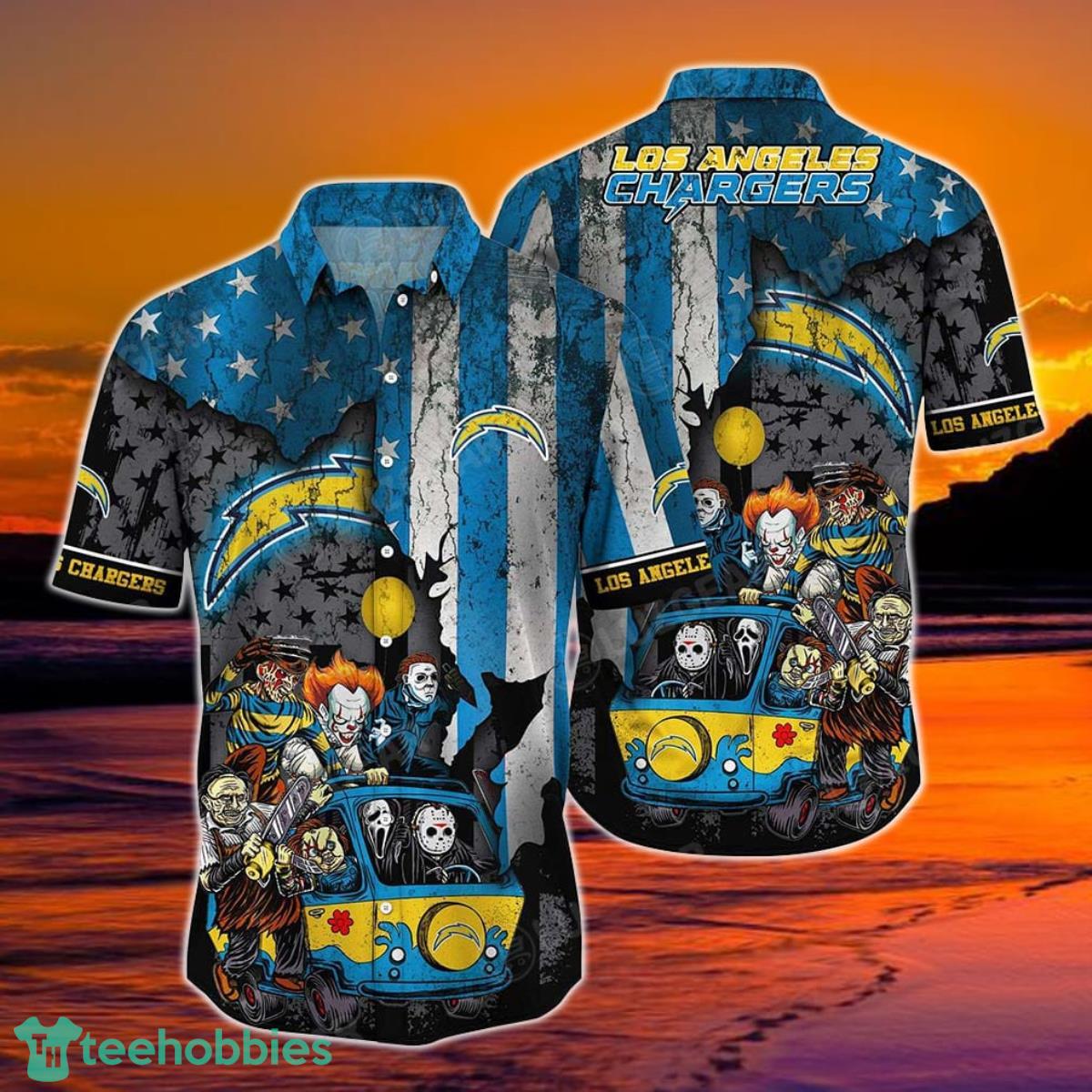 Los Angeles Chargers NFL Hawaiian Shirt New Collection Trending Best Gift For Fans Product Photo 1
