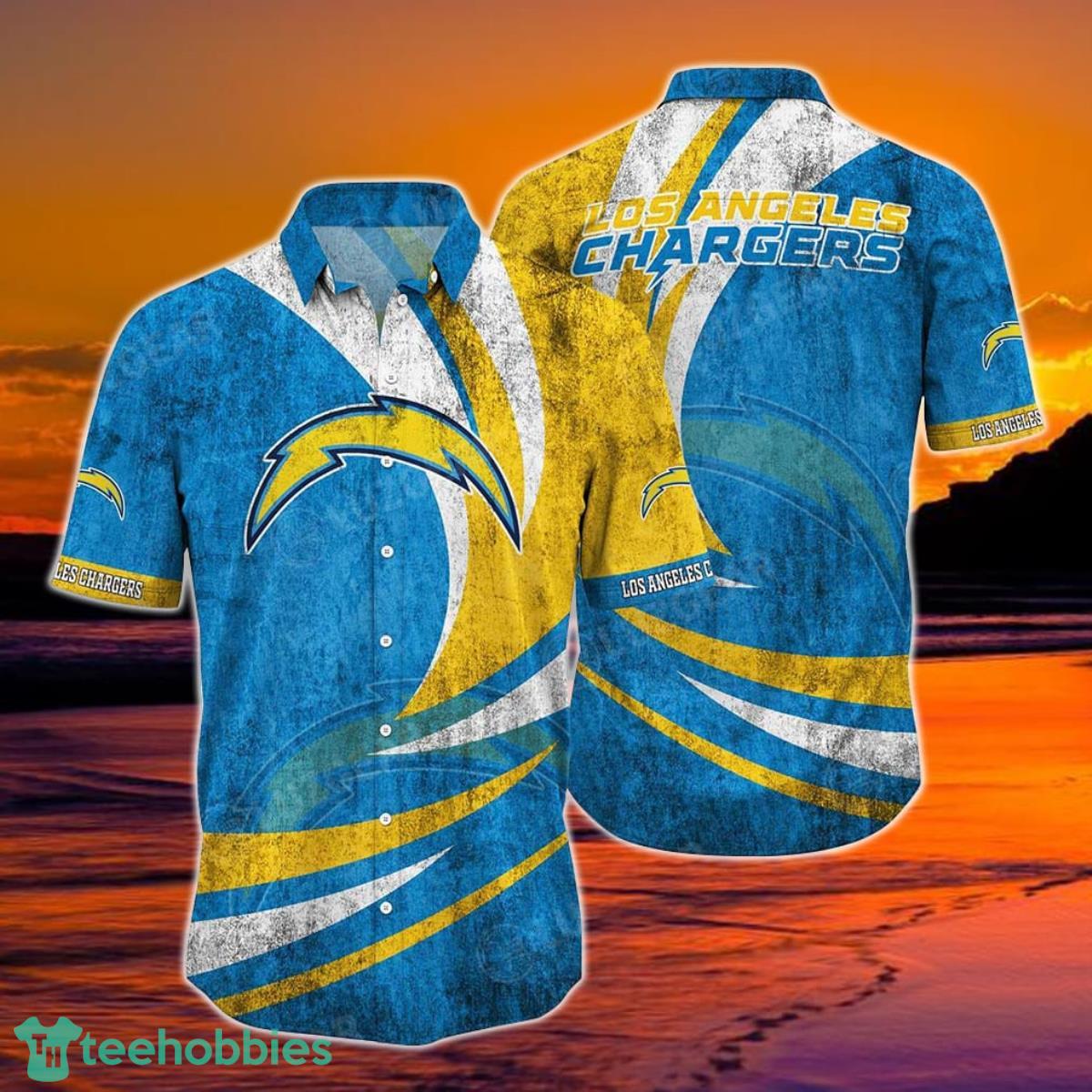 Los Angeles Chargers NFL Hawaiian Shirt Short Style  Summer For Awesome Fans Product Photo 1