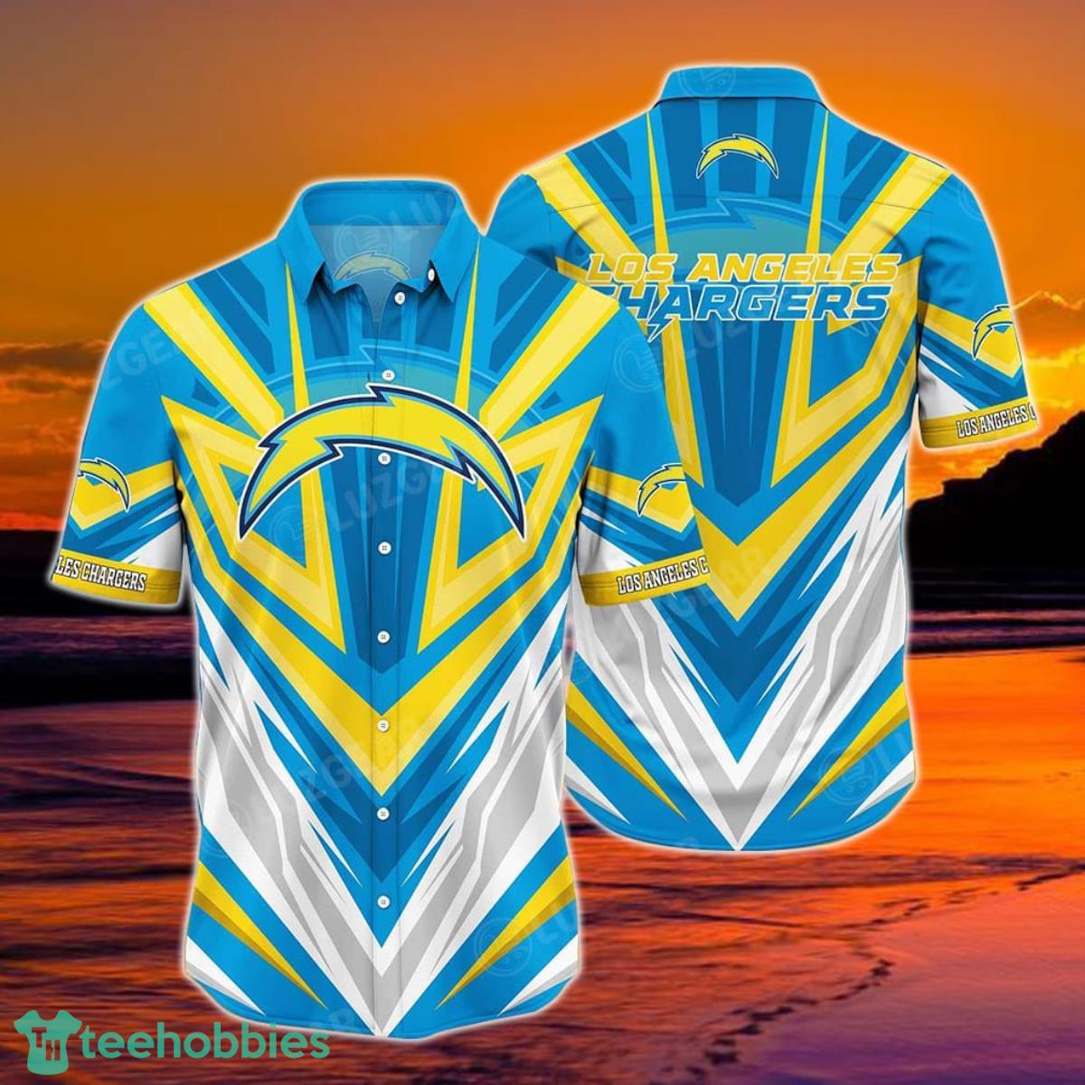 Los Angeles Chargers NFL Hawaiian Shirt Summer For Awesome Fans Product Photo 1