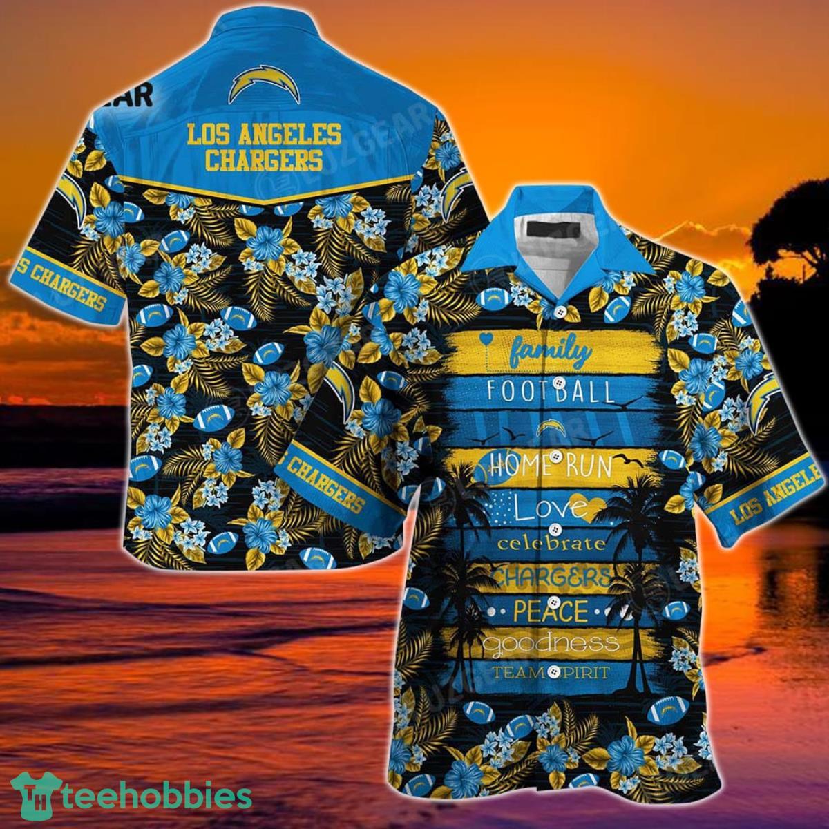 Los Angeles Chargers NFL Hawaiian Shirt This Summer New Gift For Family Football Product Photo 1
