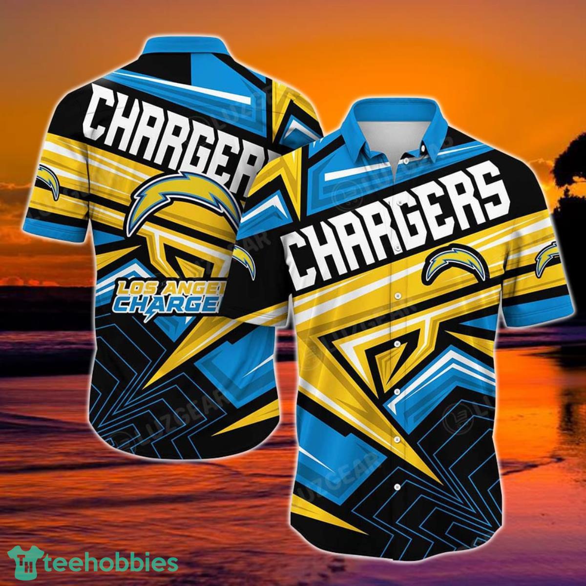 Los Angeles Chargers NFL Hawaiian Shirt, Trending Summer For Sports Fans Product Photo 1