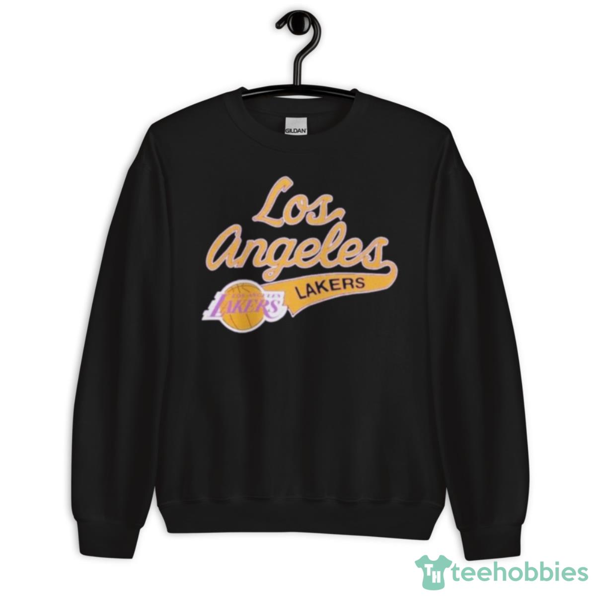Los Angeles Lakers Script Shirt - Unisex Crewneck Sweatshirt