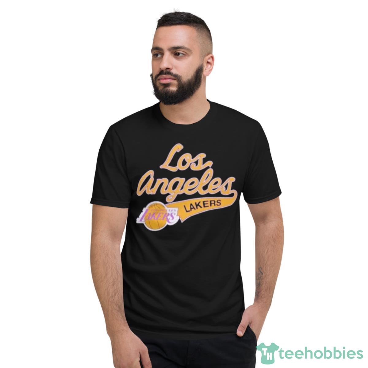 Los Angeles Lakers Script Shirt - Short Sleeve T-Shirt