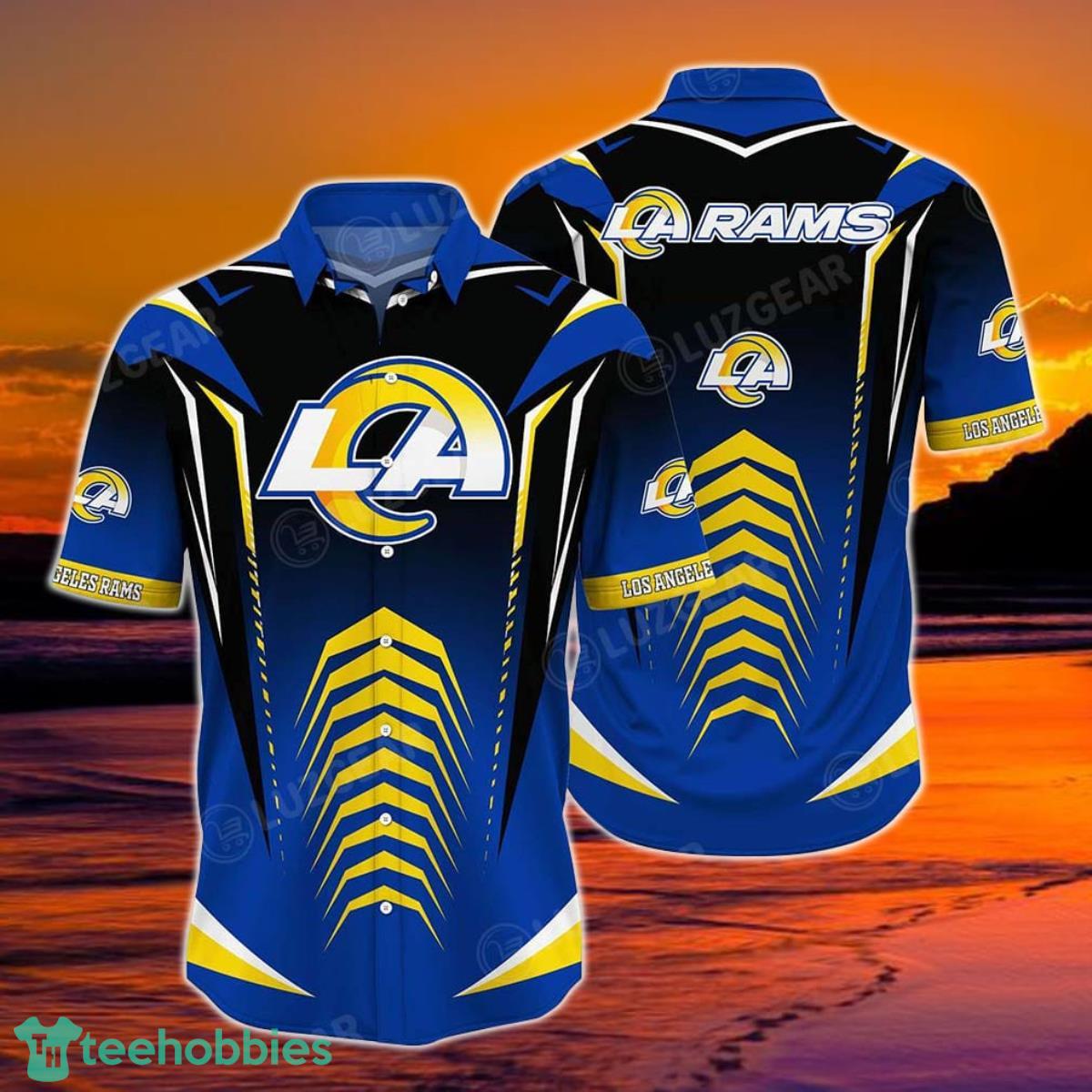 Los Angeles Rams NFL Beach Shirt New Hot Trending Gift For Summer Hawaiian Shirt Product Photo 1