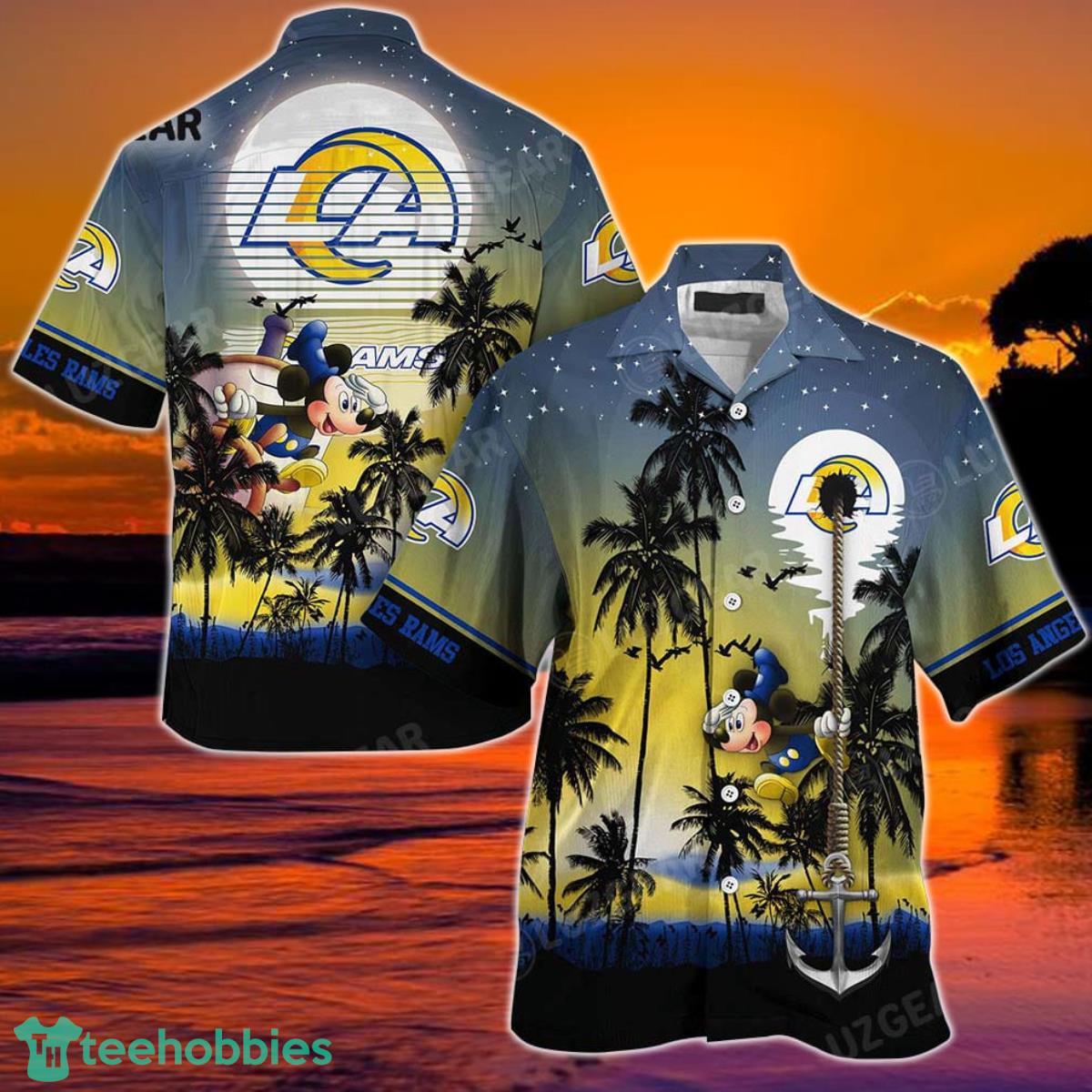 Los Angeles Rams NFL Football Hawaiian Shirt This Summer Gift For Men Women Product Photo 1