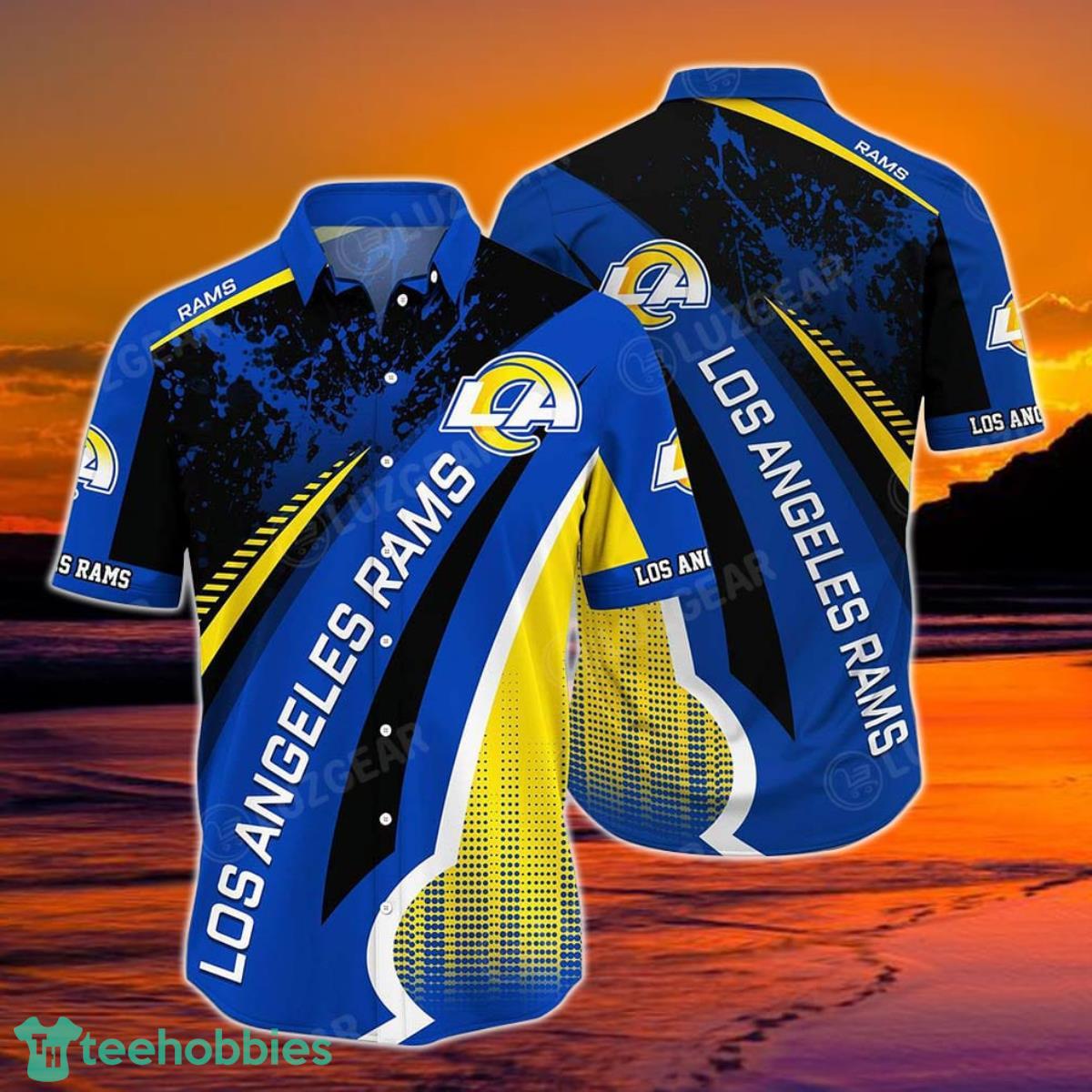 Los Angeles Rams NFL Hawaiian Shirt 3D Best Gift For Fans Product Photo 1