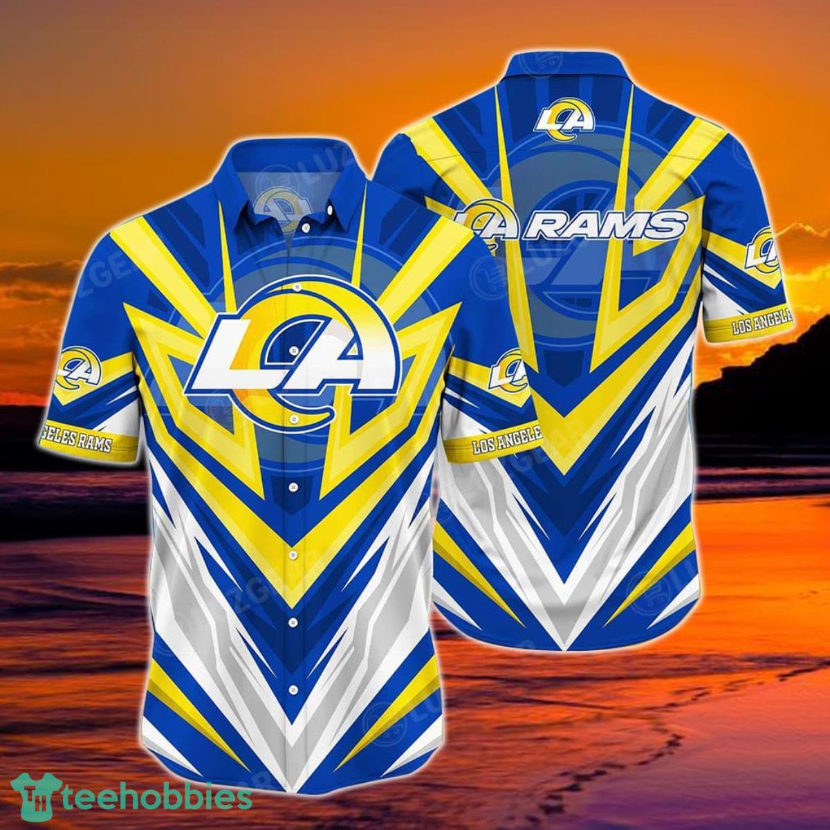 Los Angeles Rams NFL Hawaiian Shirt 3D For Awesome Fans Product Photo 1