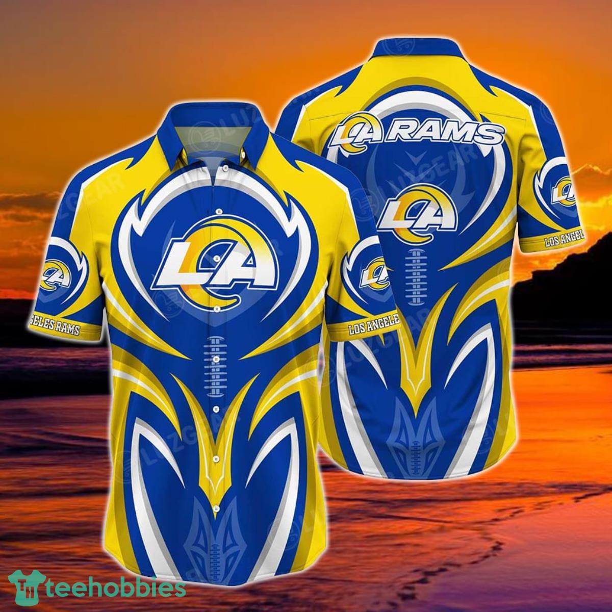 Los Angeles Rams NFL Hawaiian Shirt For Awesome Fans Product Photo 1