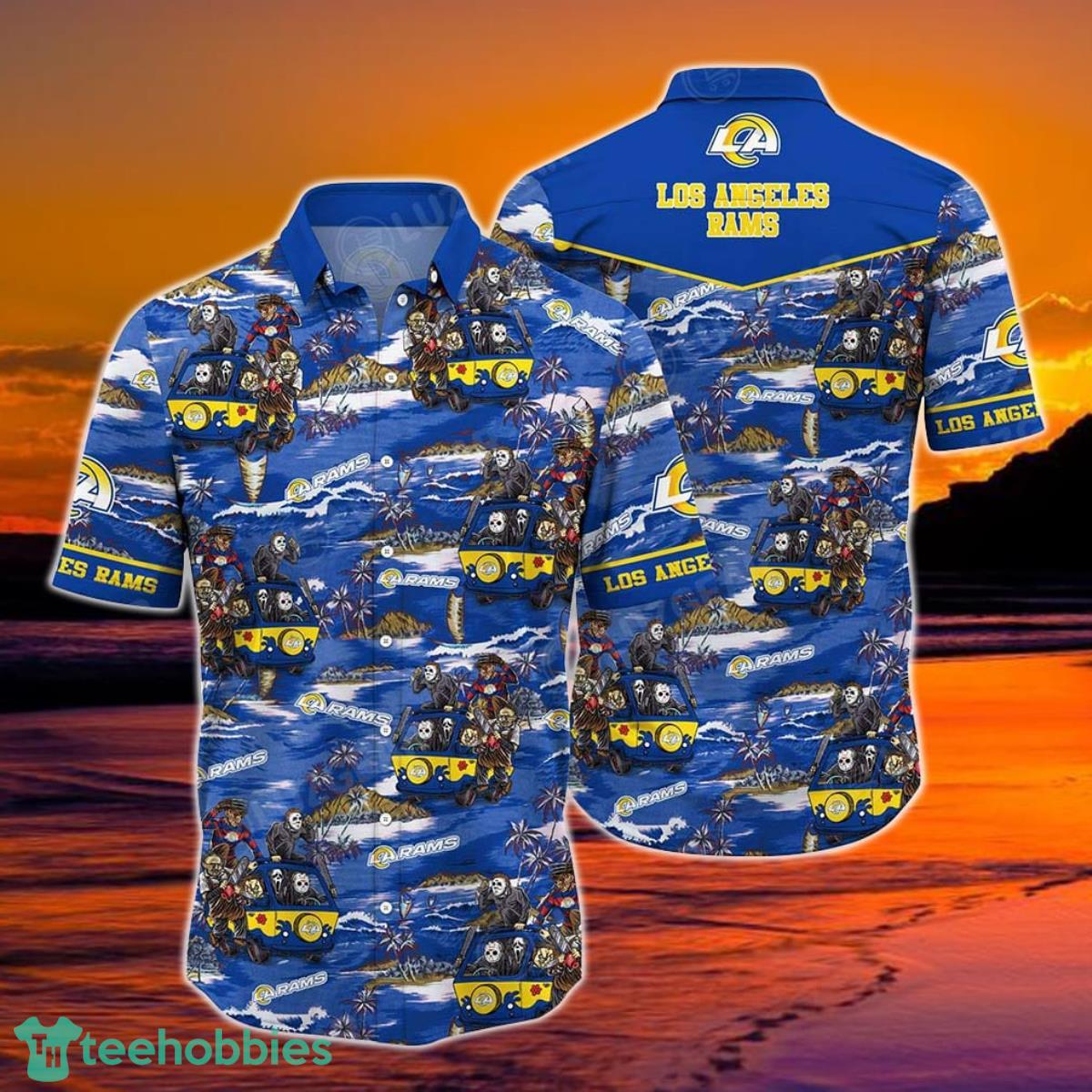 Los Angeles Rams NFL Hawaiian Shirt Honor Best Gift For Fans Product Photo 1
