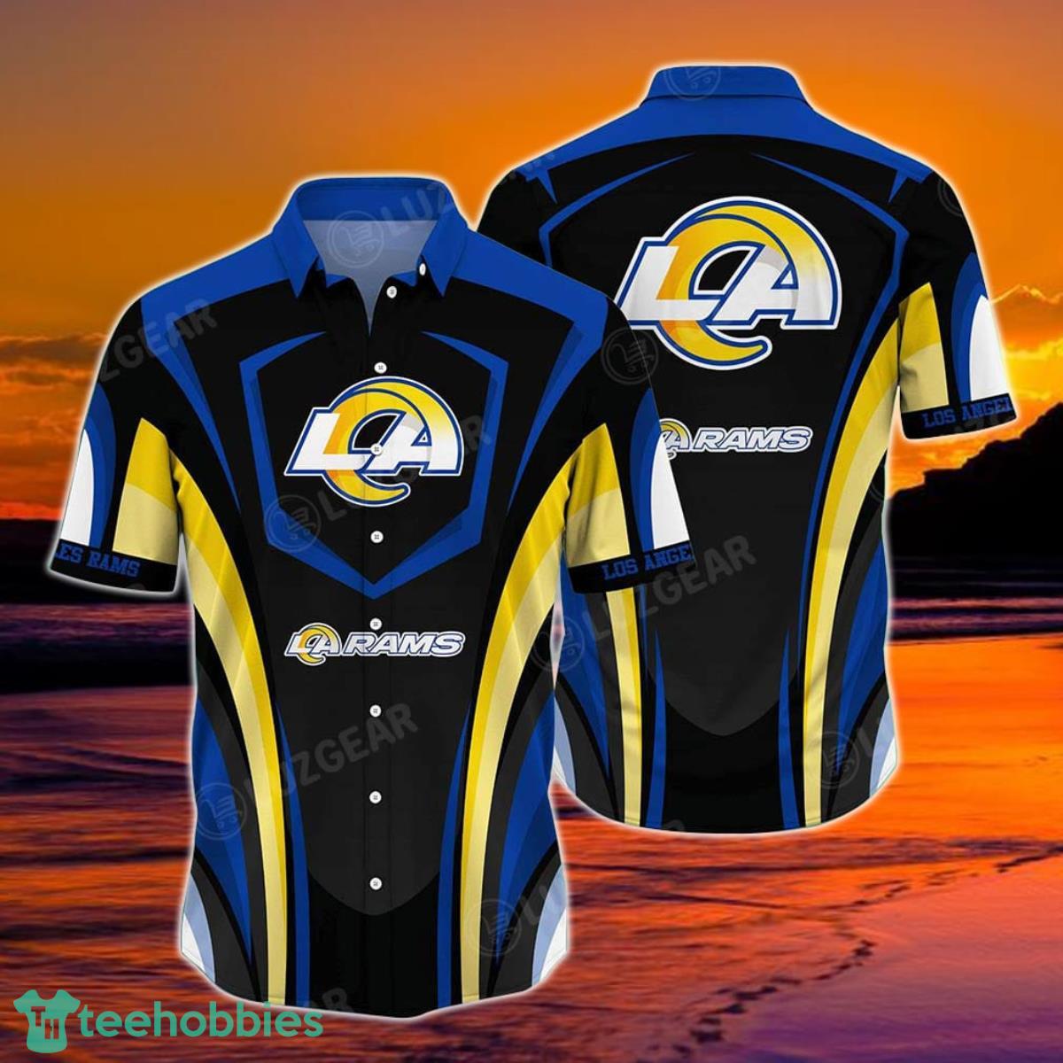 Los Angeles Rams NFL Hawaiian Shirt New Collection Trends Summer Best Gift For Sports Fans Product Photo 1