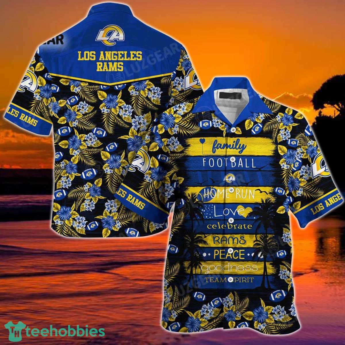 Los Angeles Rams NFL Hawaiian Shirt This Summer New Gift For Family Football Product Photo 1